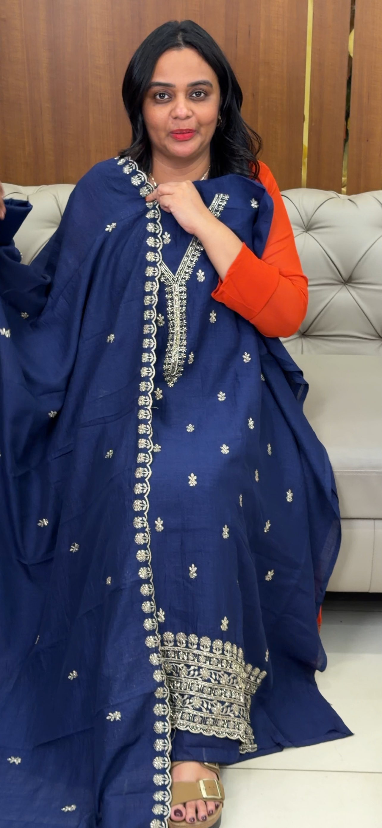 UNSTITCHED SALWAR SUITS - IHA 32560