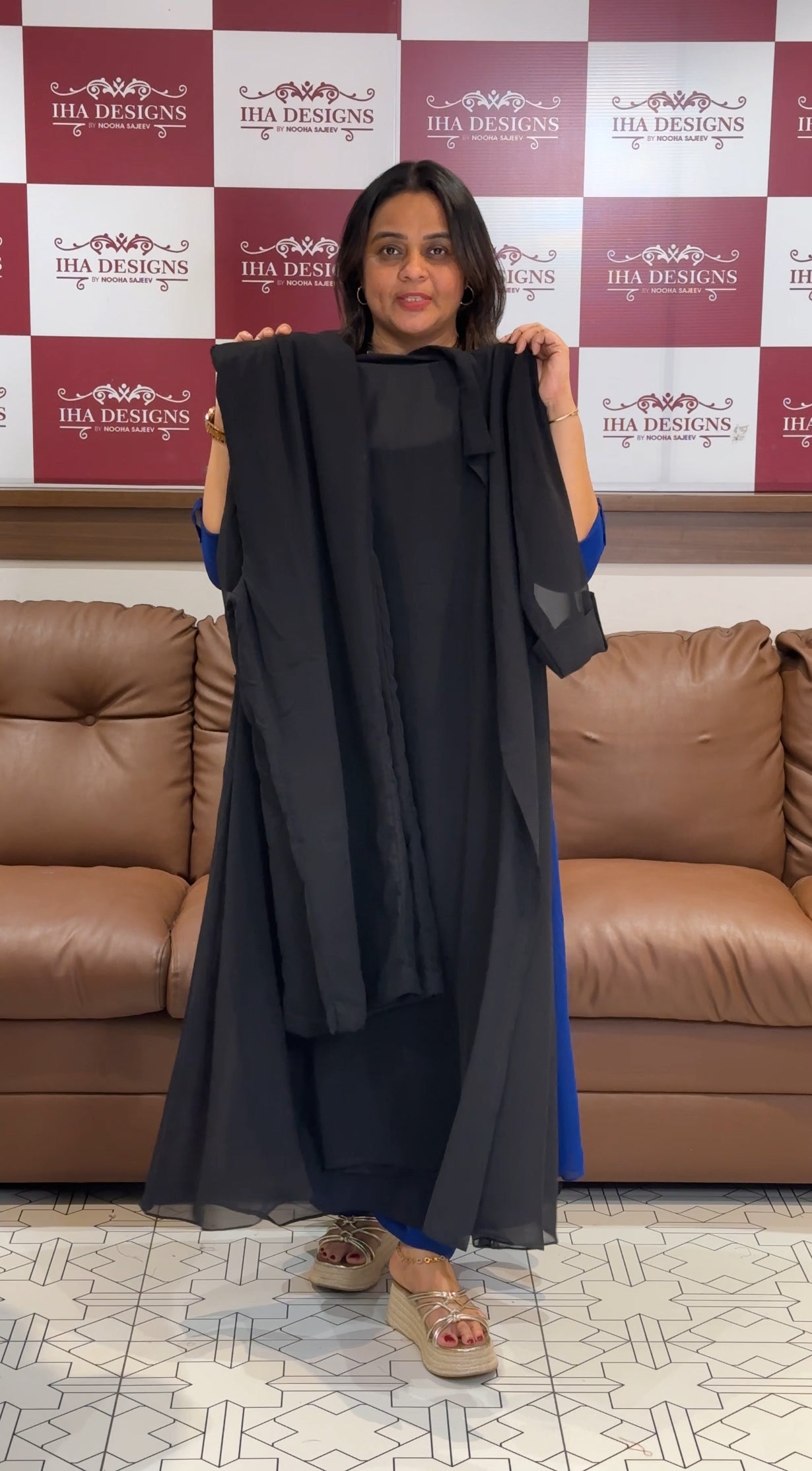 IHA'S IN-HOUSE TOP , BOTTOM AND JACKET - IHA 27197