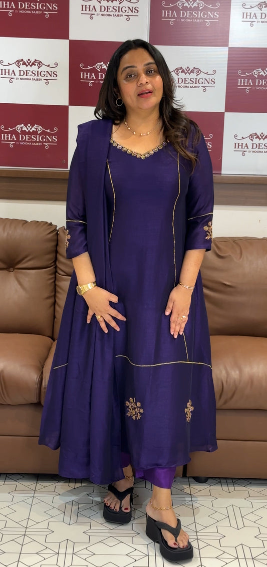 IHA'S IN-HOUSE HAND WORKED TOP AND DUPATTA  - IHA 27791