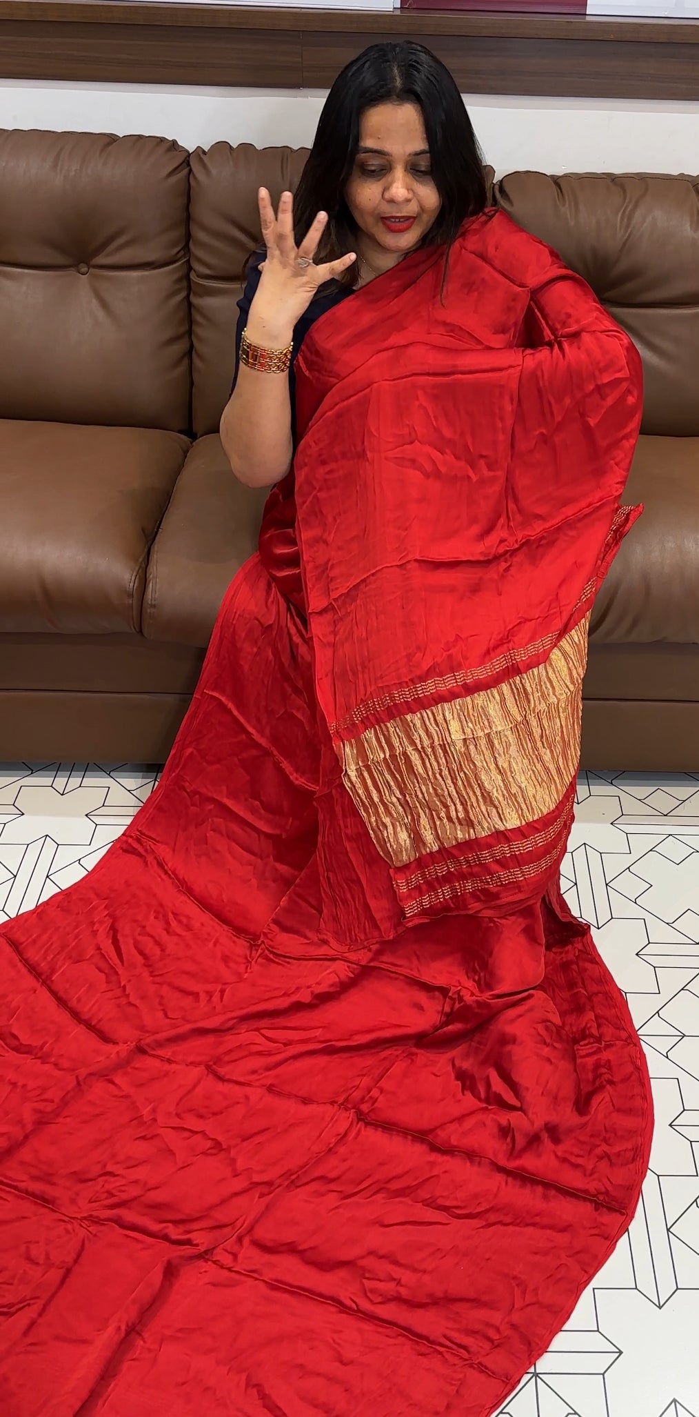 MODAL SILK SAREES - IHA 19511