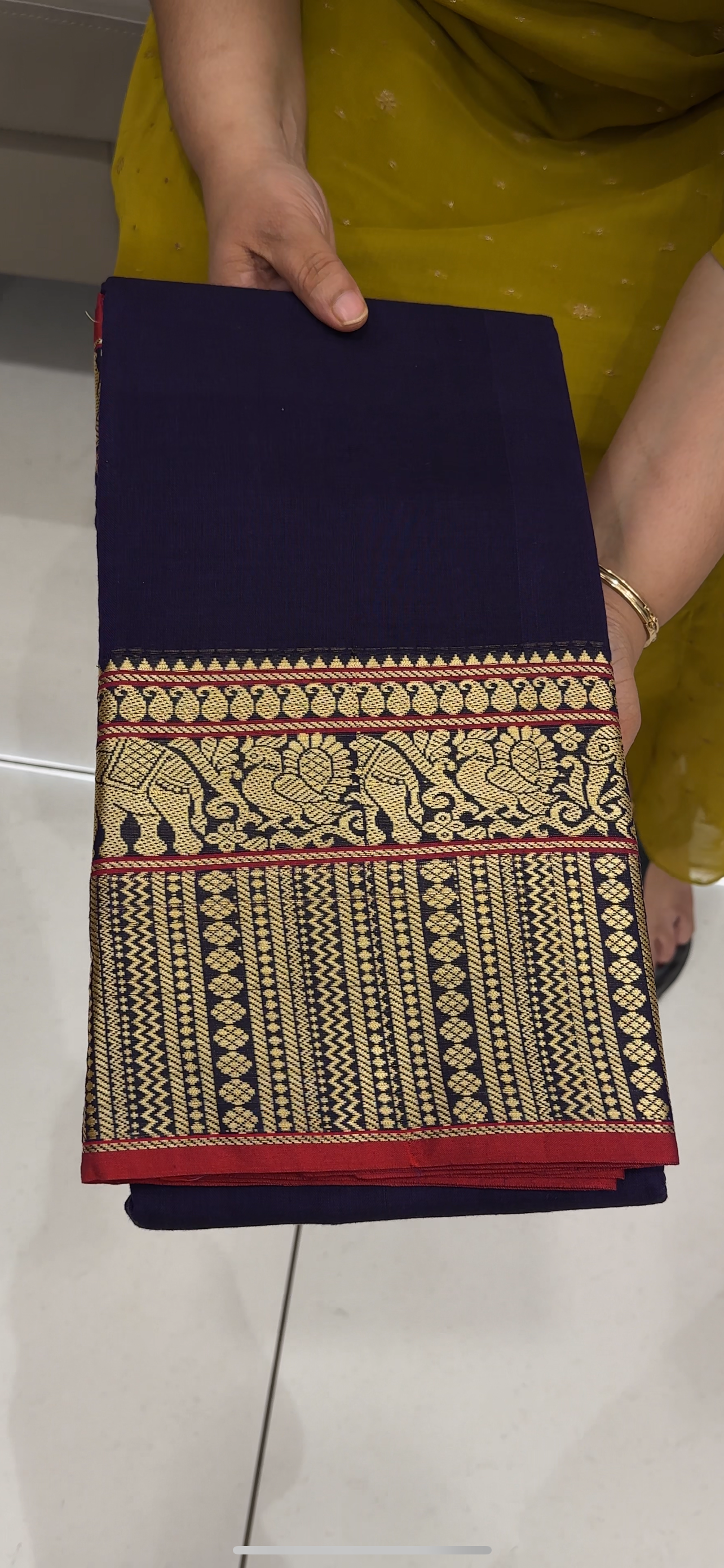 HANDLOOM COTTON SAREES - IHA 28577