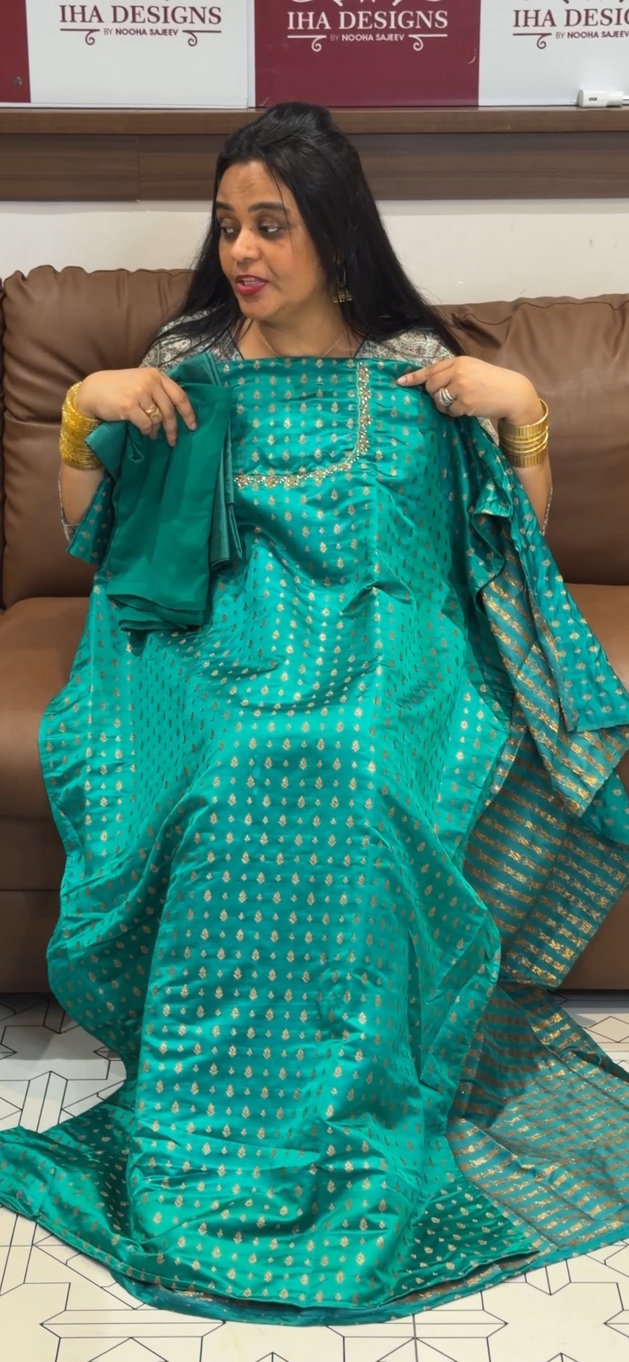 OFFER SALES UNSTITCHED SALWAR SUITS - IHA 34997
