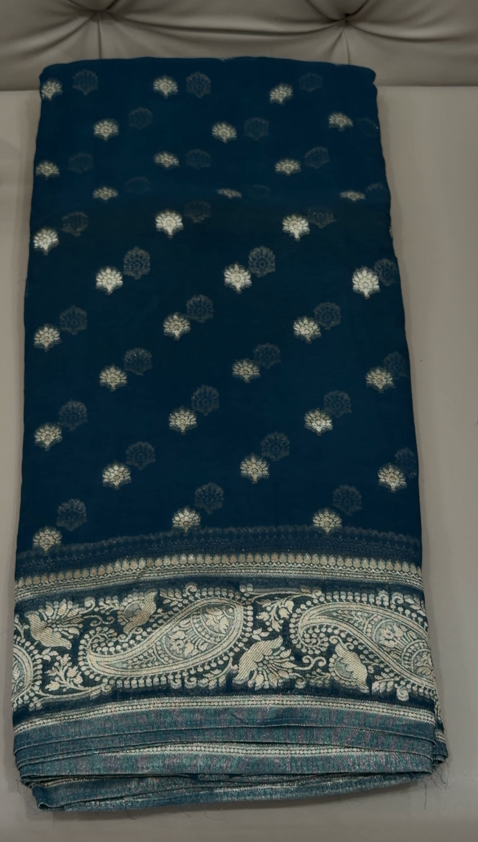 GEORGETTE BANARASI SAREES - IHA 29368