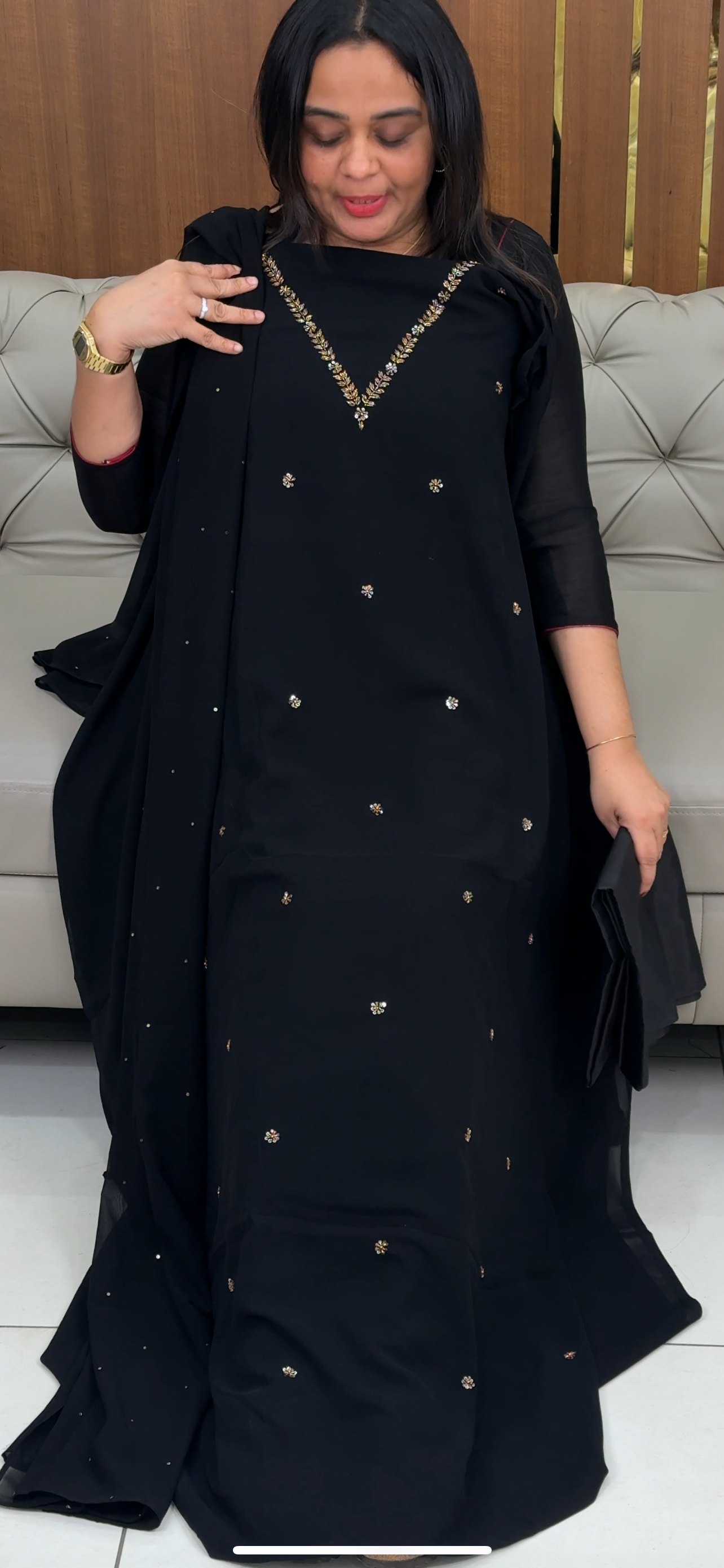 IHA'S IN-HOUSE UNSTITCHED SALWAR SUITS - IHA 29752