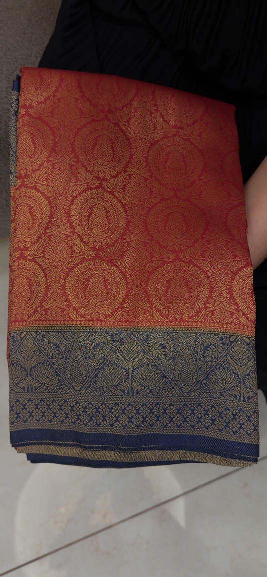 SEMI KATAN SAREES - IHA 33159