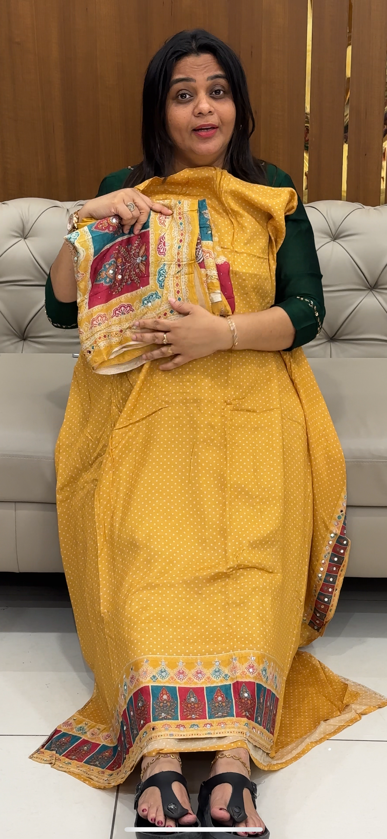 BUDGET BUY UNSTITCHED SALWAR SUITS - IHA 28551