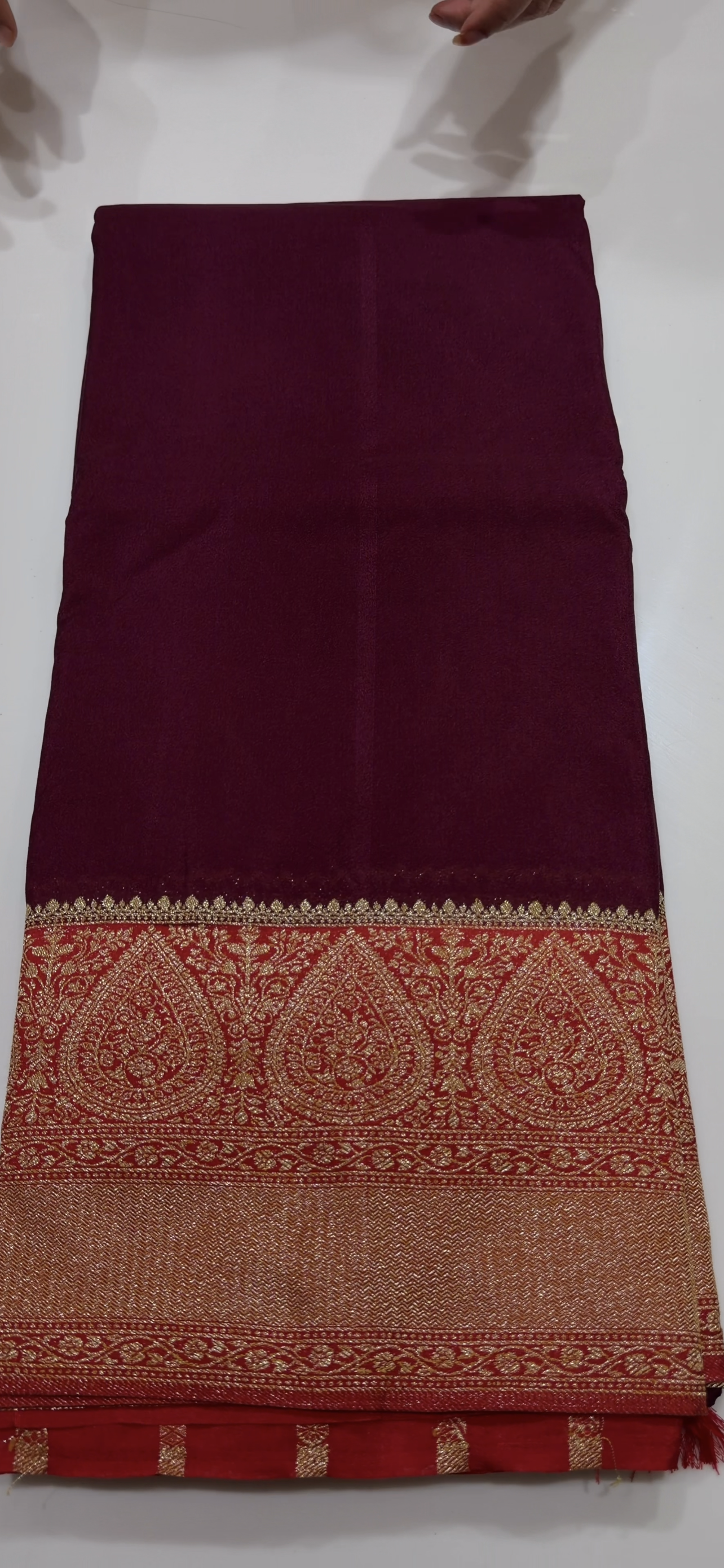 SEMI BANARASI SAREES - IHA 34575