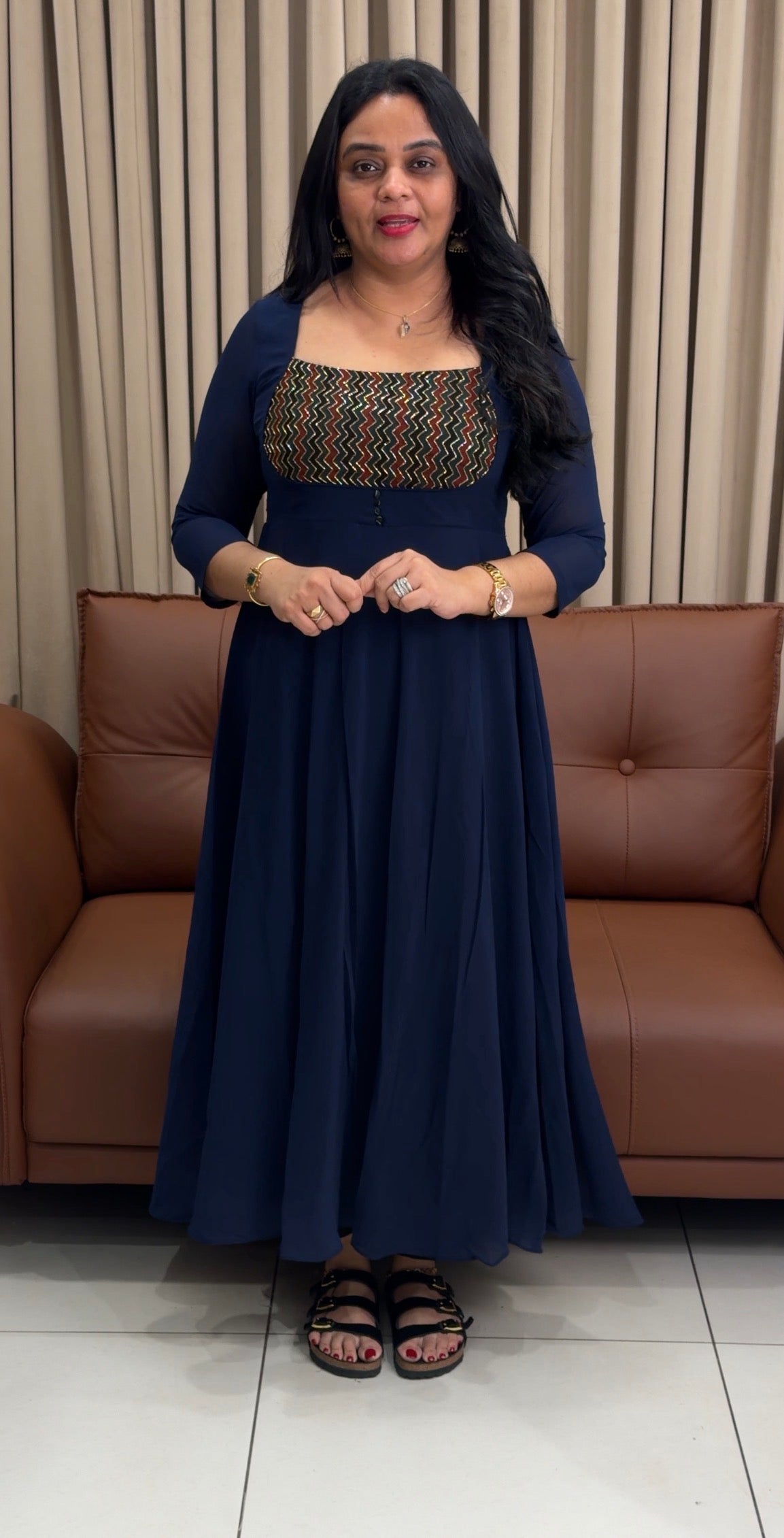 IHA'S IN-HOUSE HANDWORKED ALINE TOPS - 34544