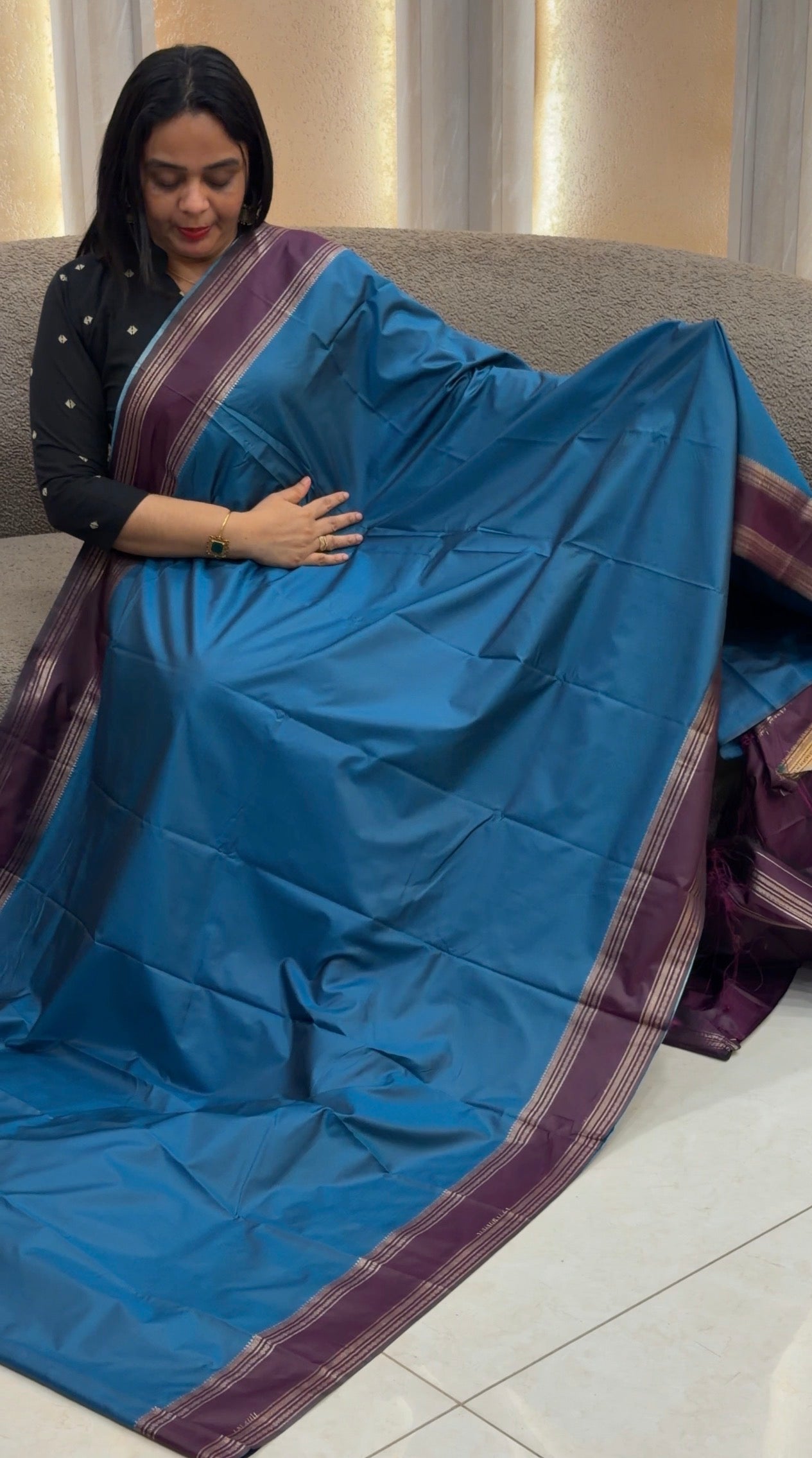 SEMI SOFT SILK SAREES - IHA 34072