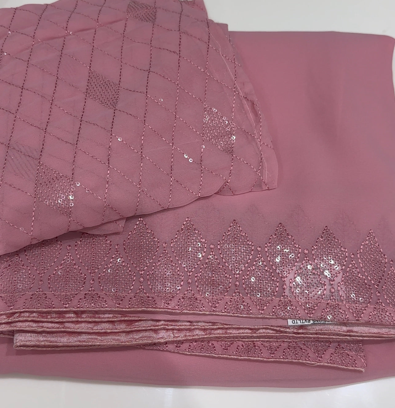 VISCOSE GEORGETTE SAREESS - IHA 27897