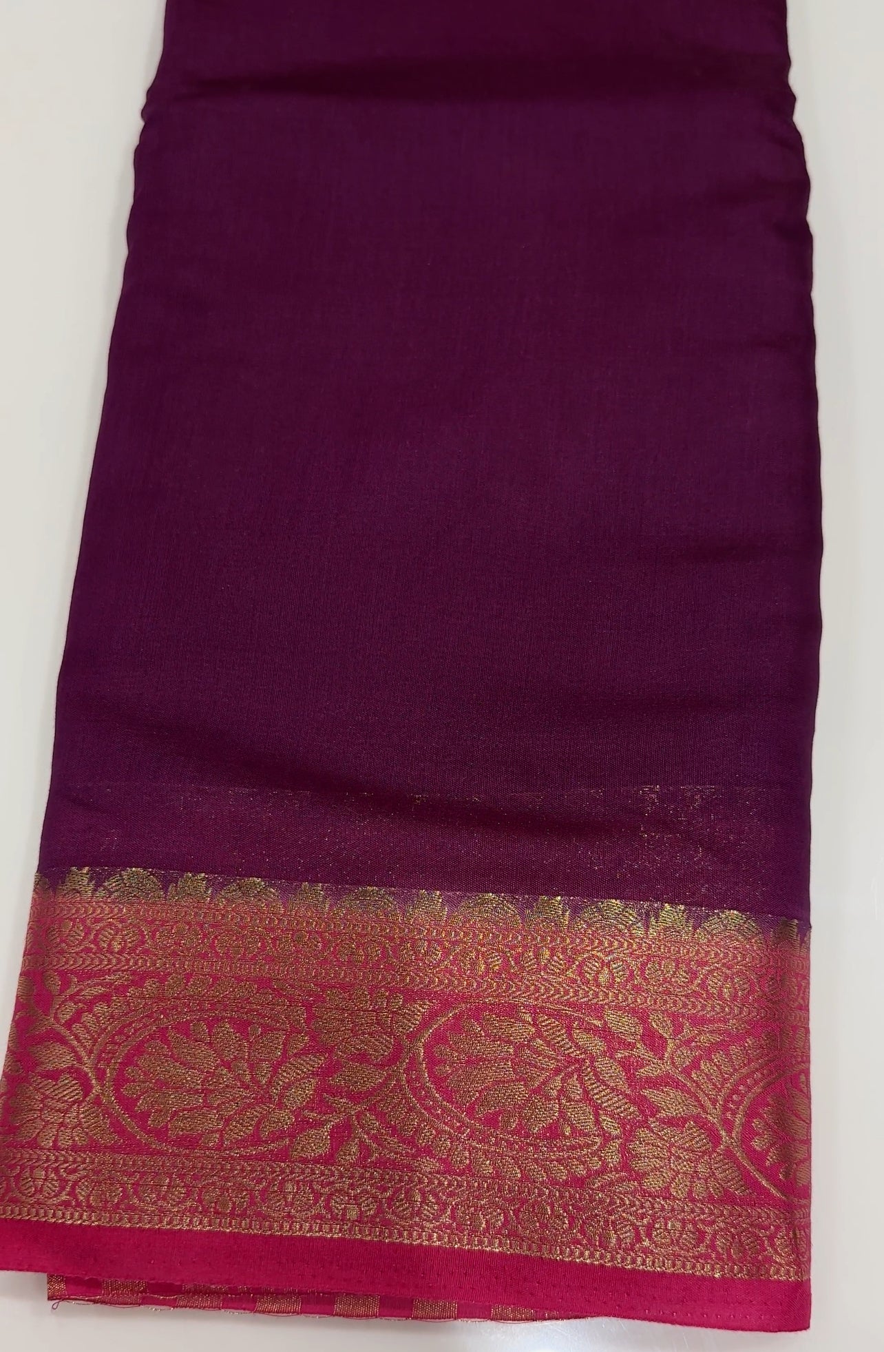 SOFT BANARASI SAREE - IHA 17519