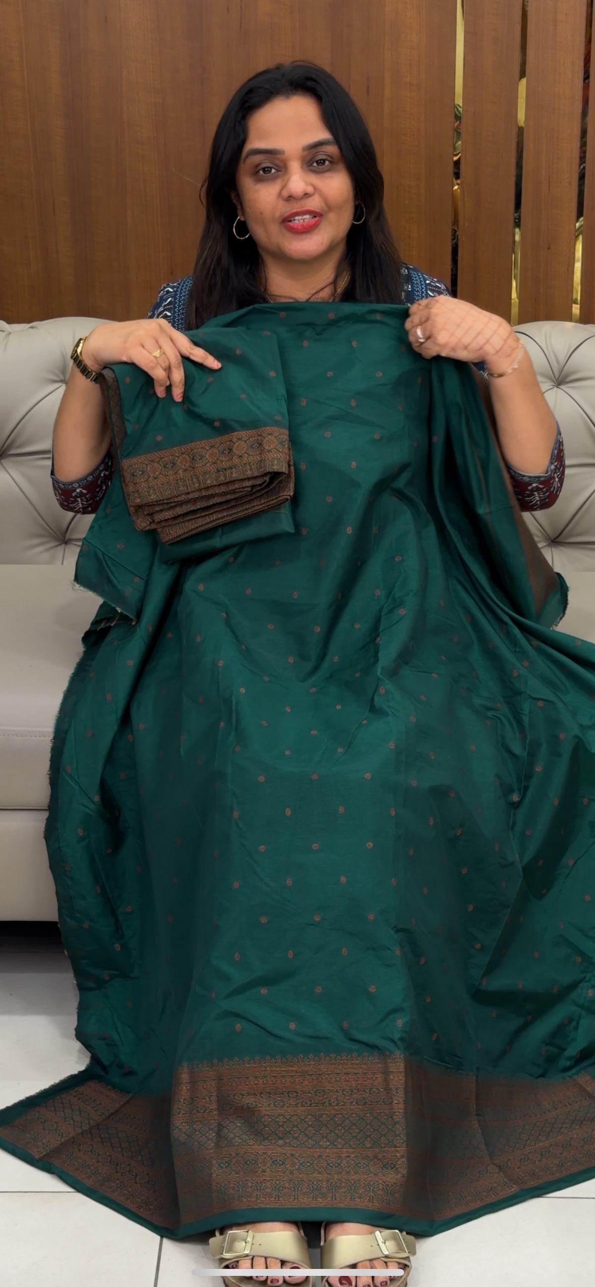 OFFER SALE UNSTITCHED SALWAR SUITS - IHA 36032