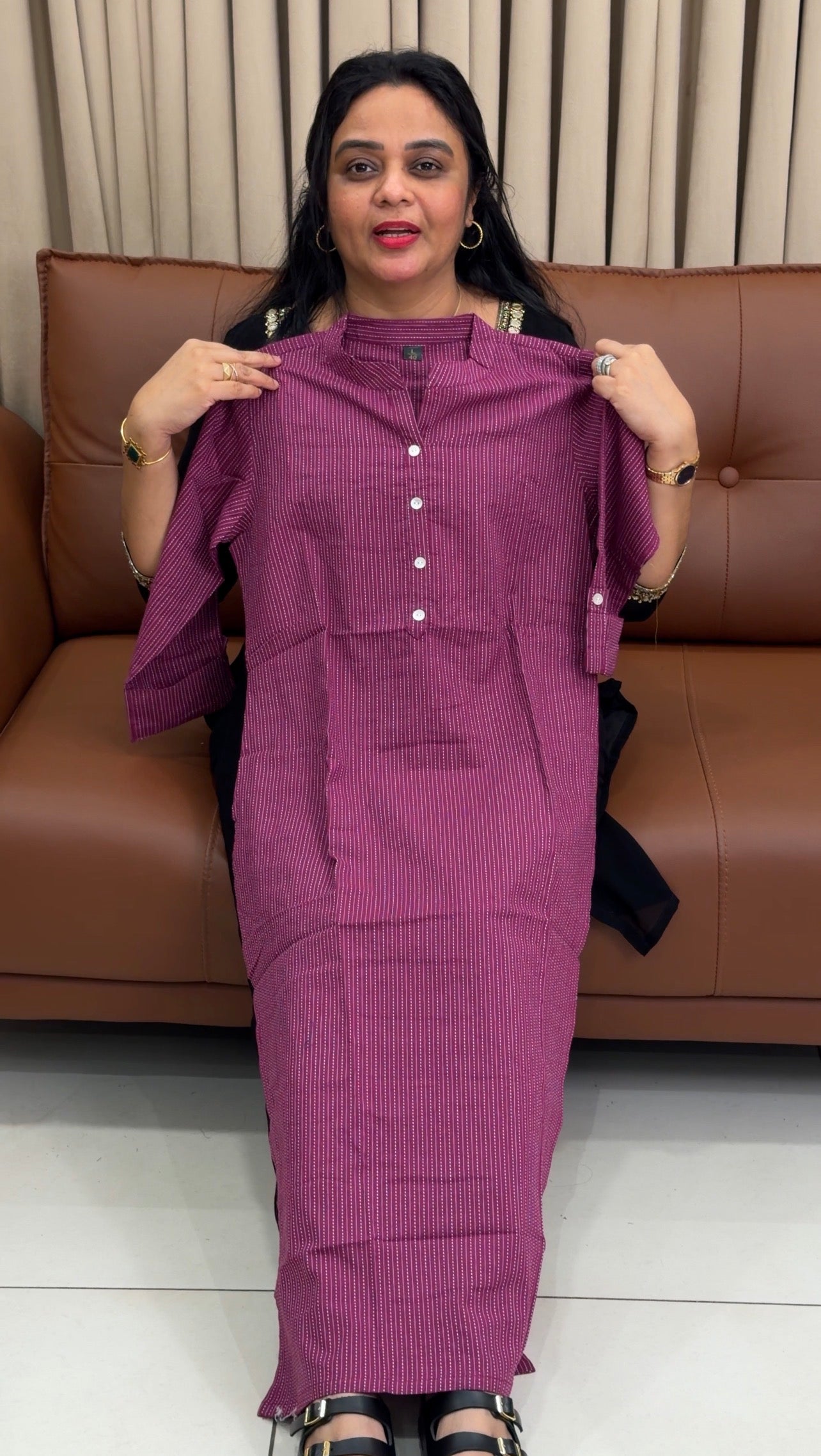 KATHA COTTON TOPS  - IHA 34616