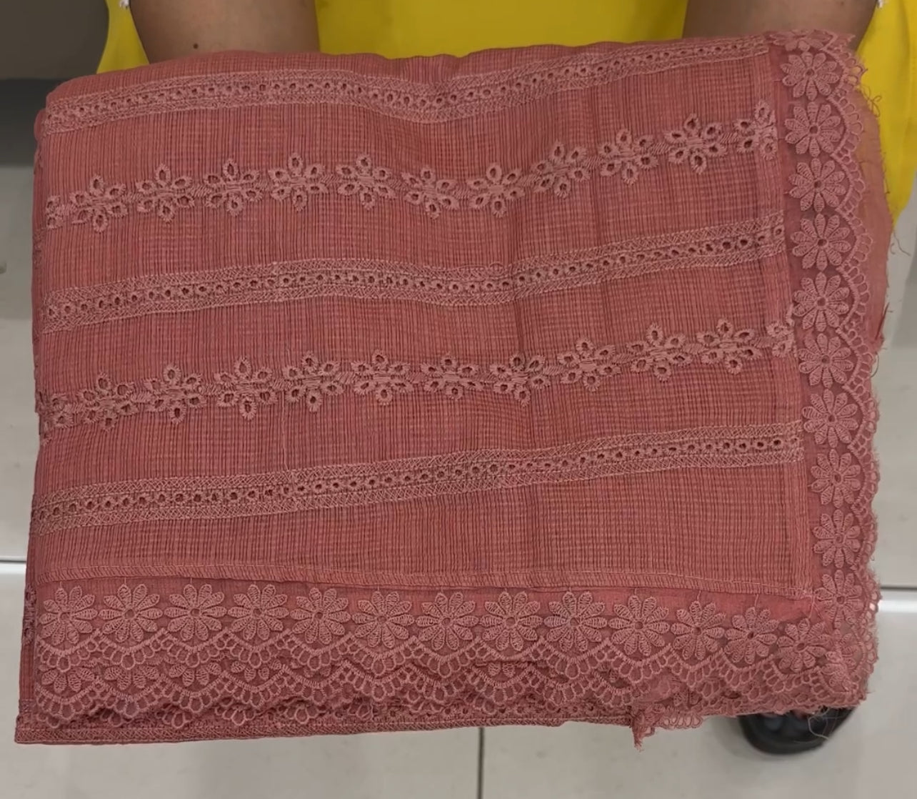 NET KOTA SAREES - IHA 25889