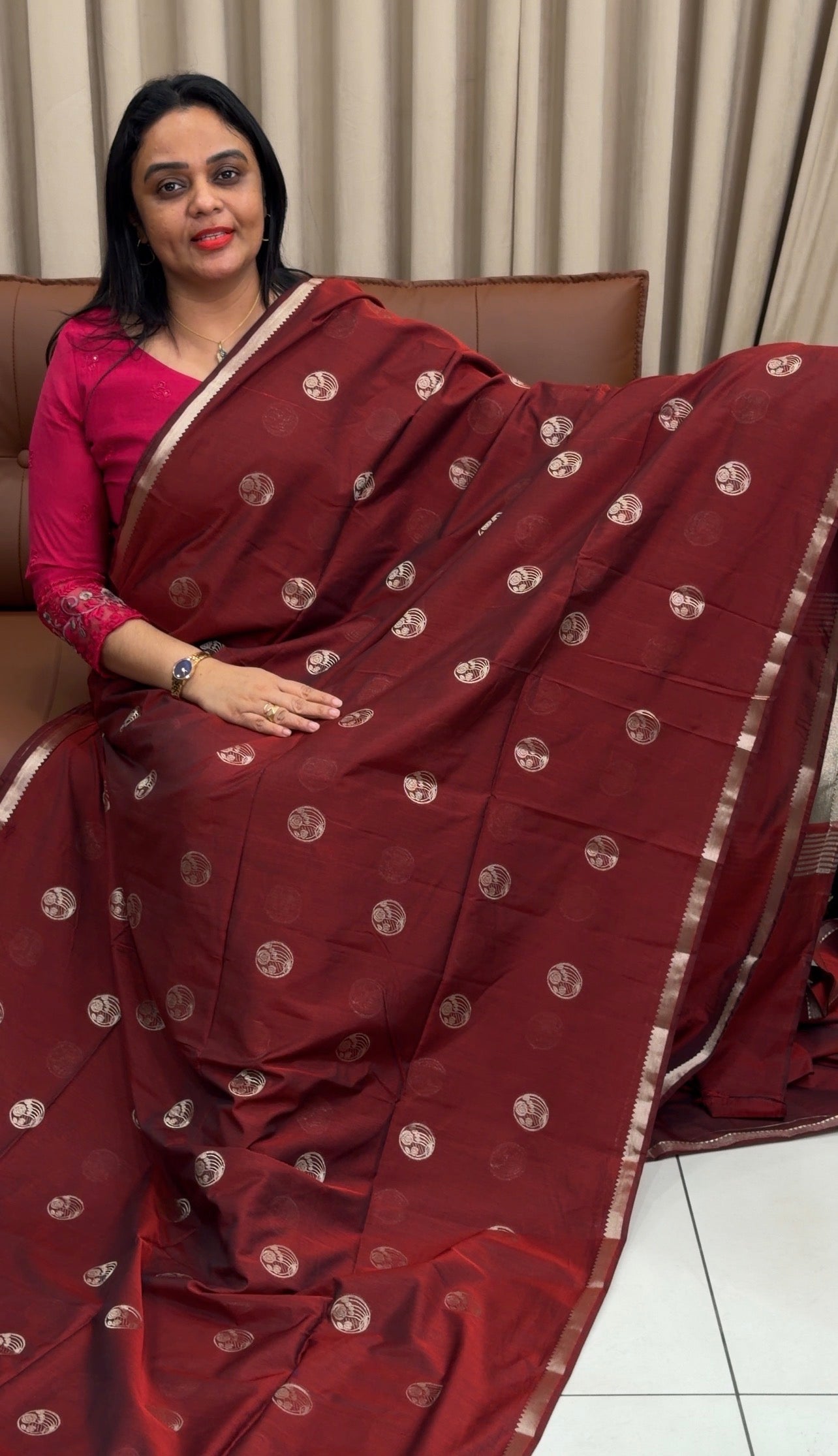 SILK COTTON SAREES - IHA 33534