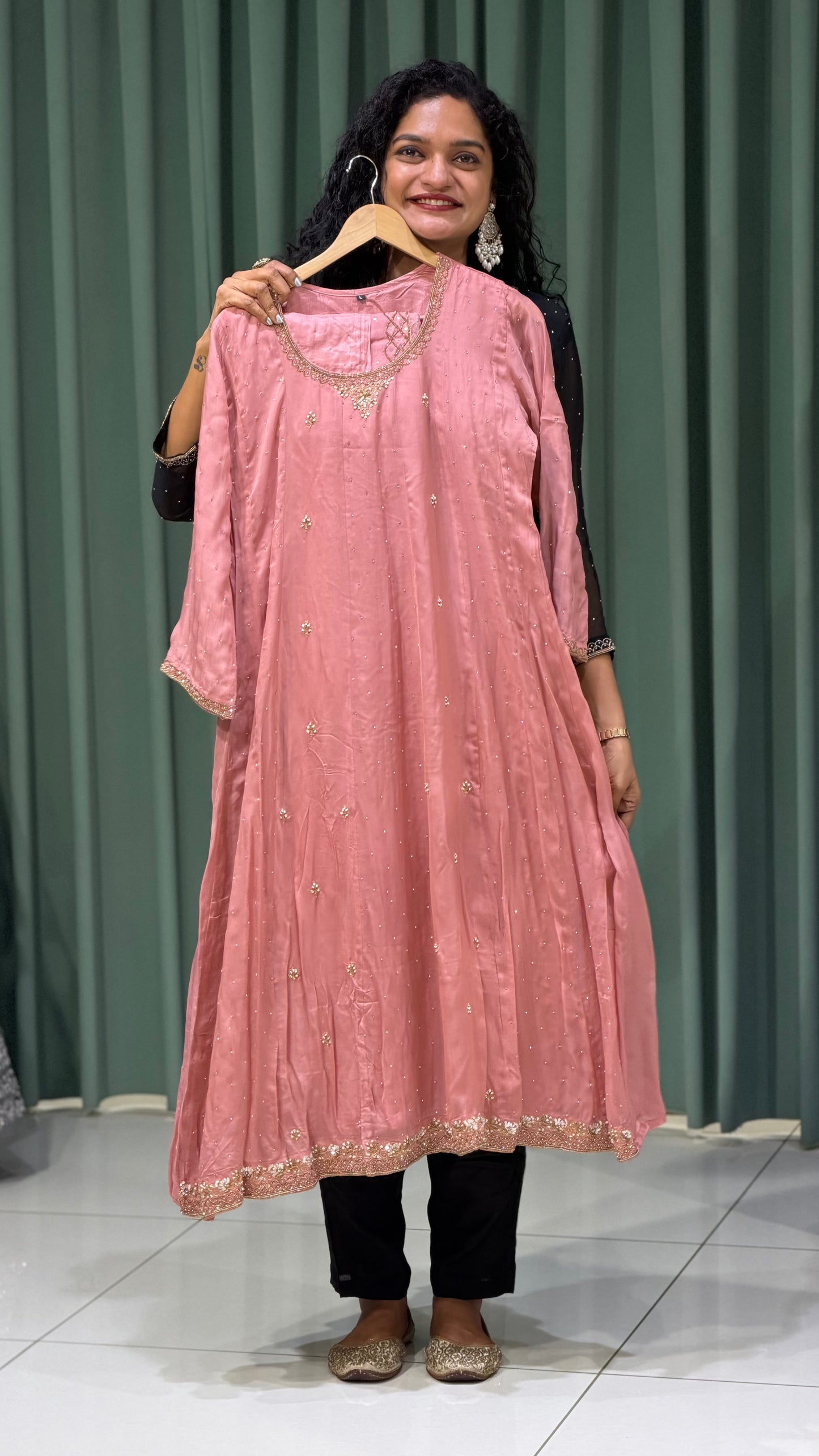 PARTY WEAR TOP, BOTTOM AND DUPATTA - IHA 31892