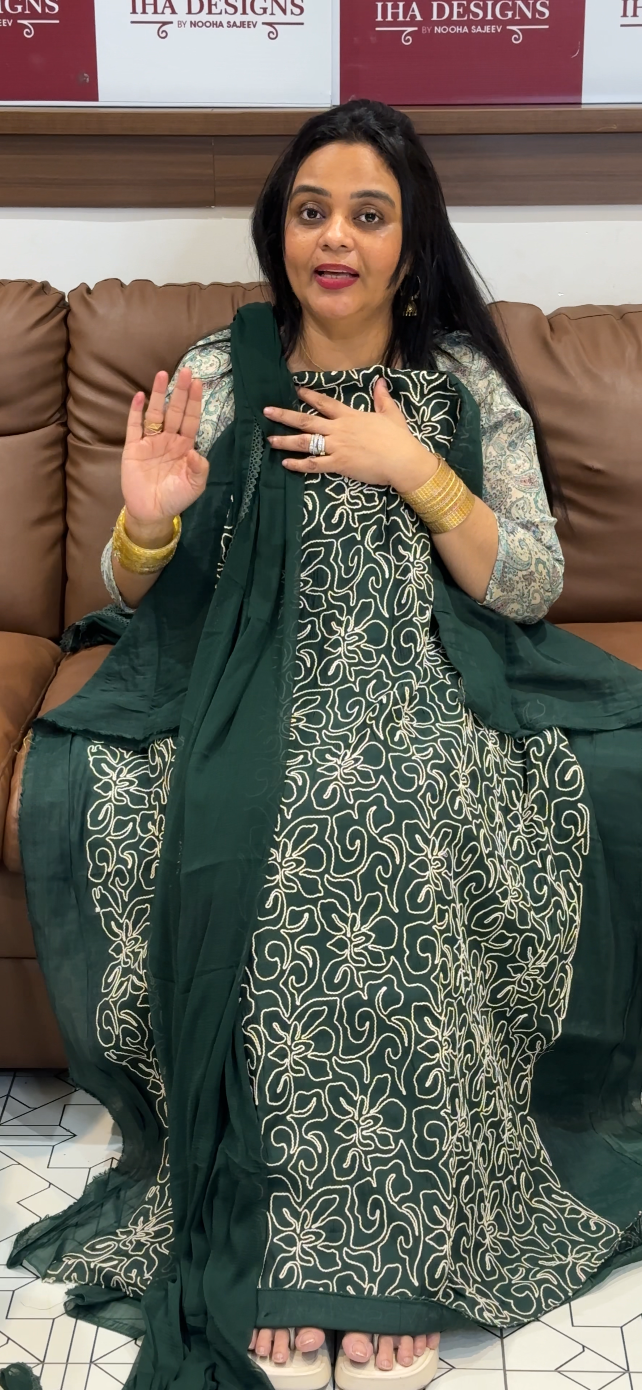 OFFER SALES UNSTITCHED SALWAR SUITS - IHA 34977