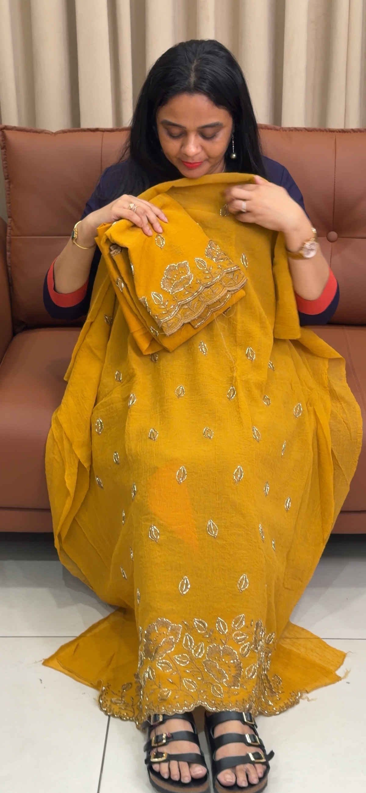 OFFER SALES UNSTITCHED SALWAR SUITS - IHA 35414