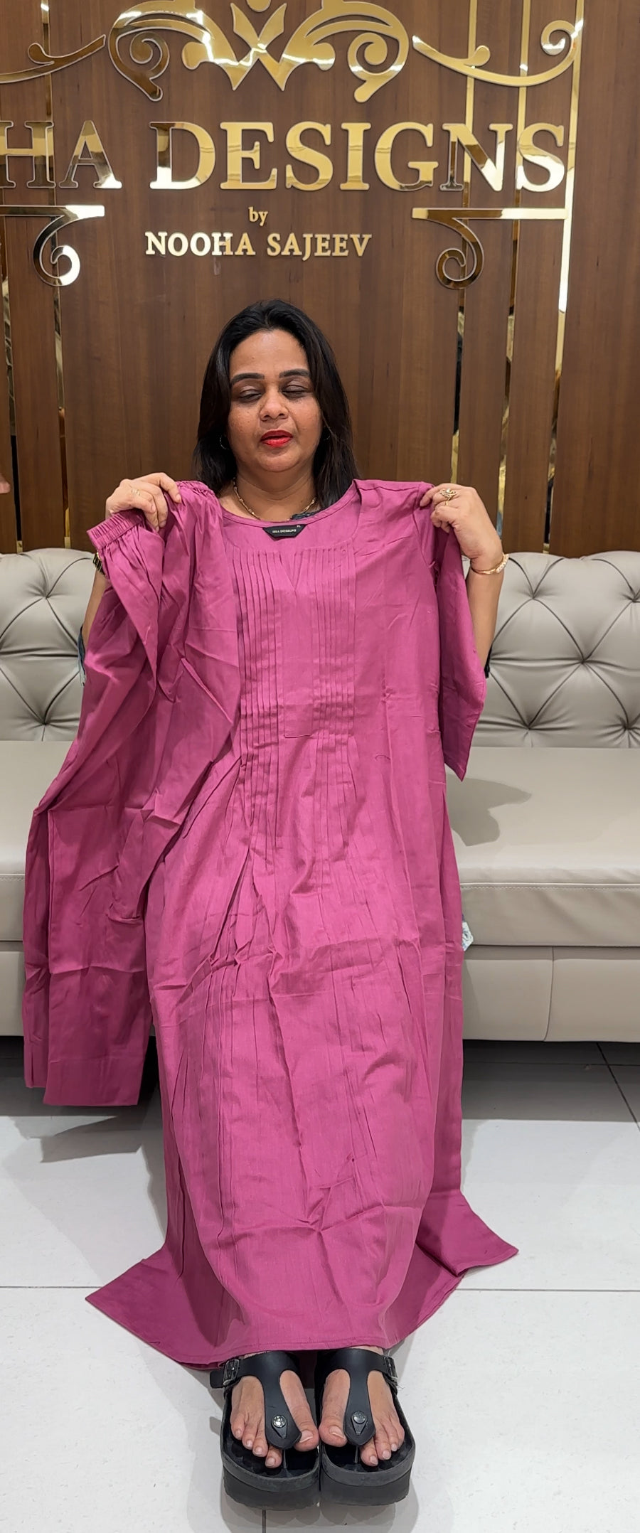 IHA'S IN-HOUSE COTTON TOP AND BOTTOM - IHA 23345