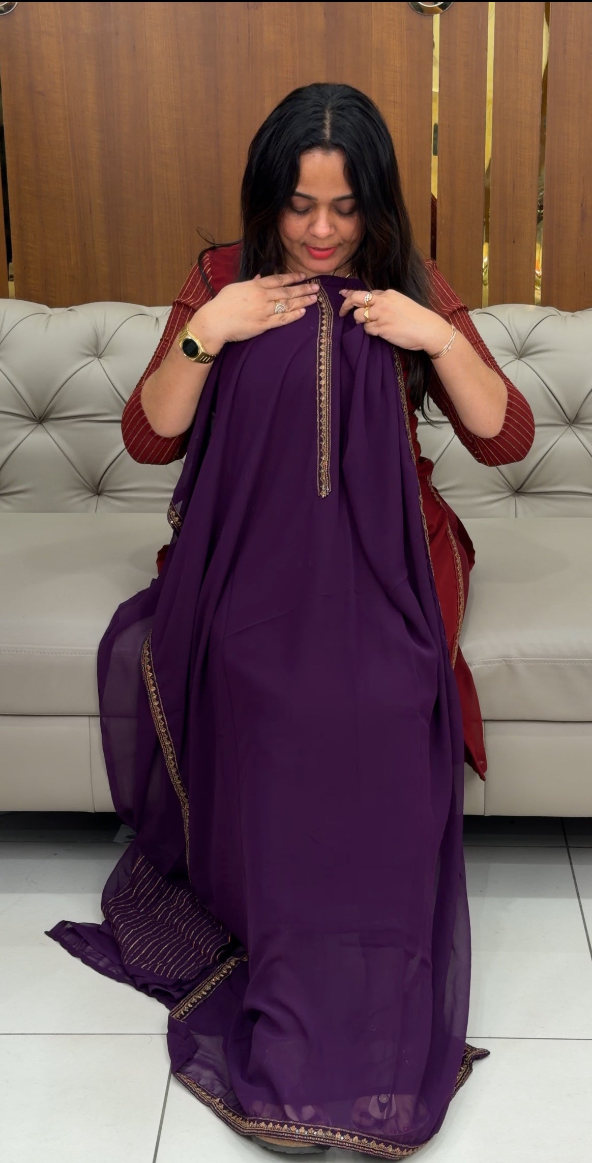 IHA'S IN-HOUSE UNSTITCHED SALWAR SUITS - IHA 29238