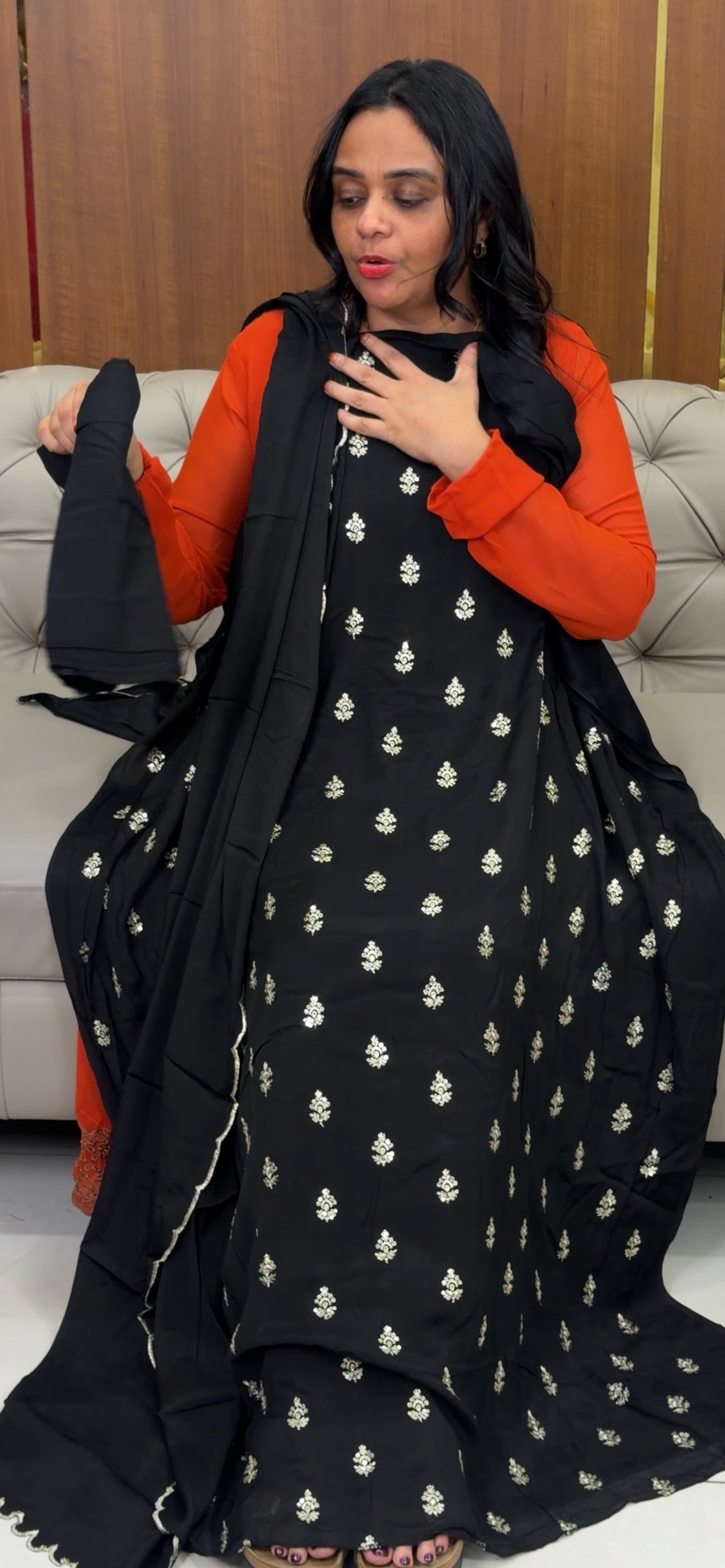 UNSTITCHED SALWAR SUITS - IHA 32571