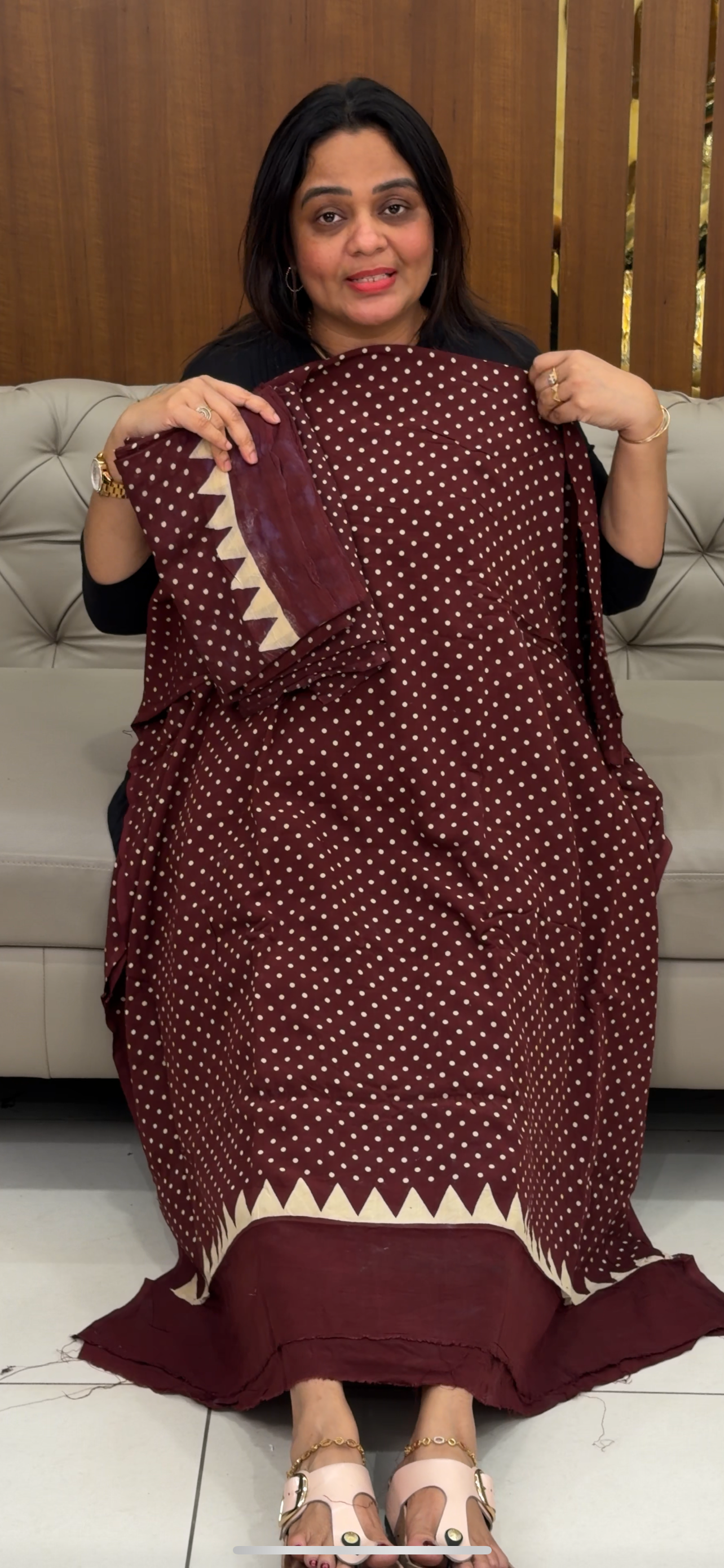 COTTON UNSTITCHED SALWAR SUITS - IHA 29179