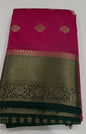 SEMI BANARASI SAREES - IHA 17482