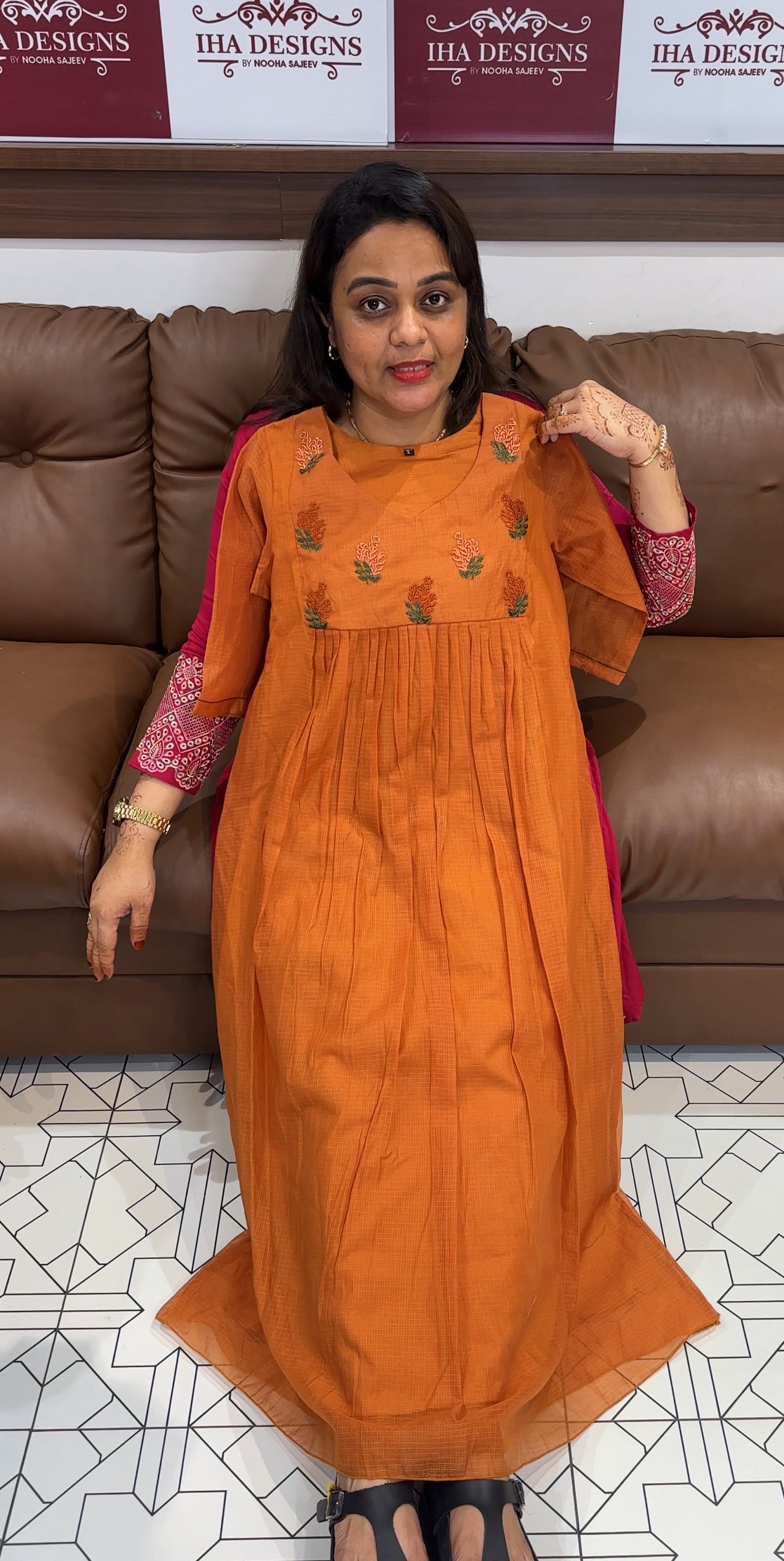 FORWARD NET KOTA ALINE TOPS - IHA 23876