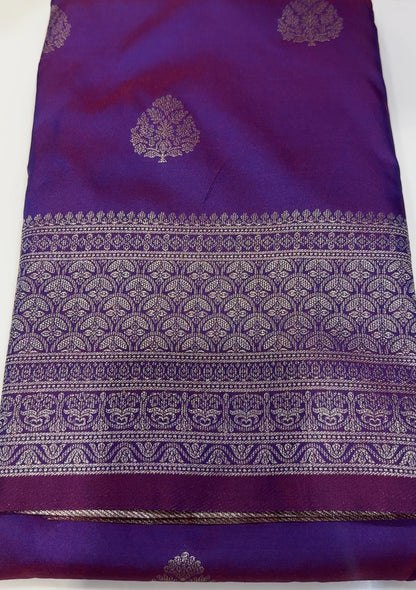 SEMI KATAN SAREES - IHA 17159