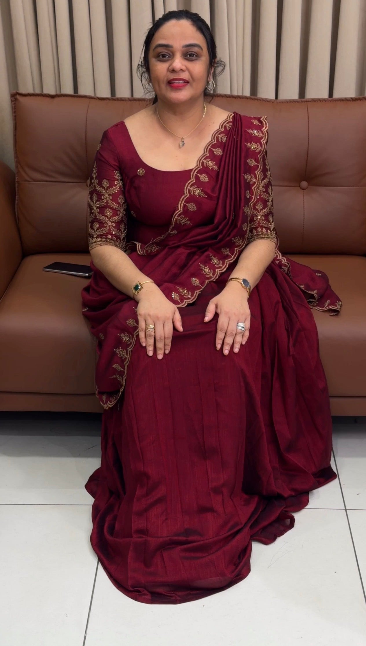 IHA'S IN-HOUSE SEMI STITCHED DHAVANI SETS - IHA 34725