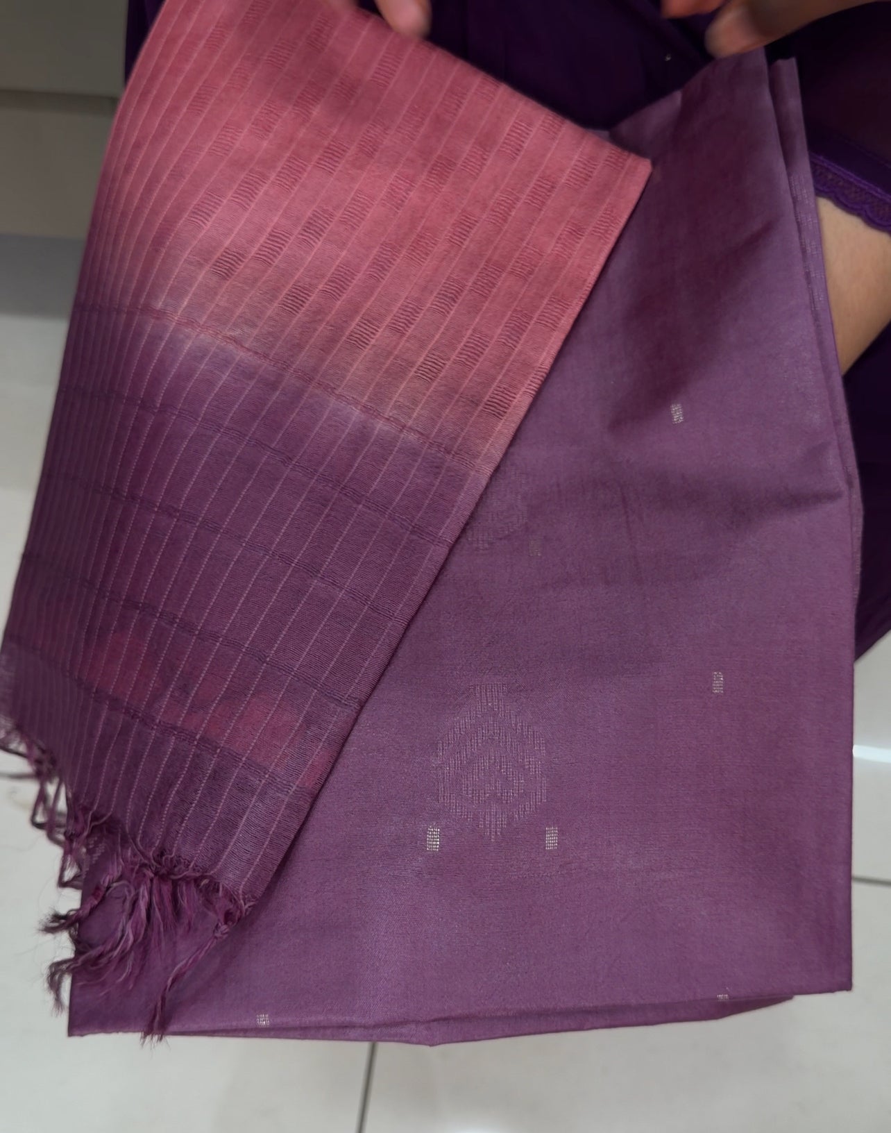 SEMI TUSSUR UNSTITCHED SALWAR SUITS - IHA 29187