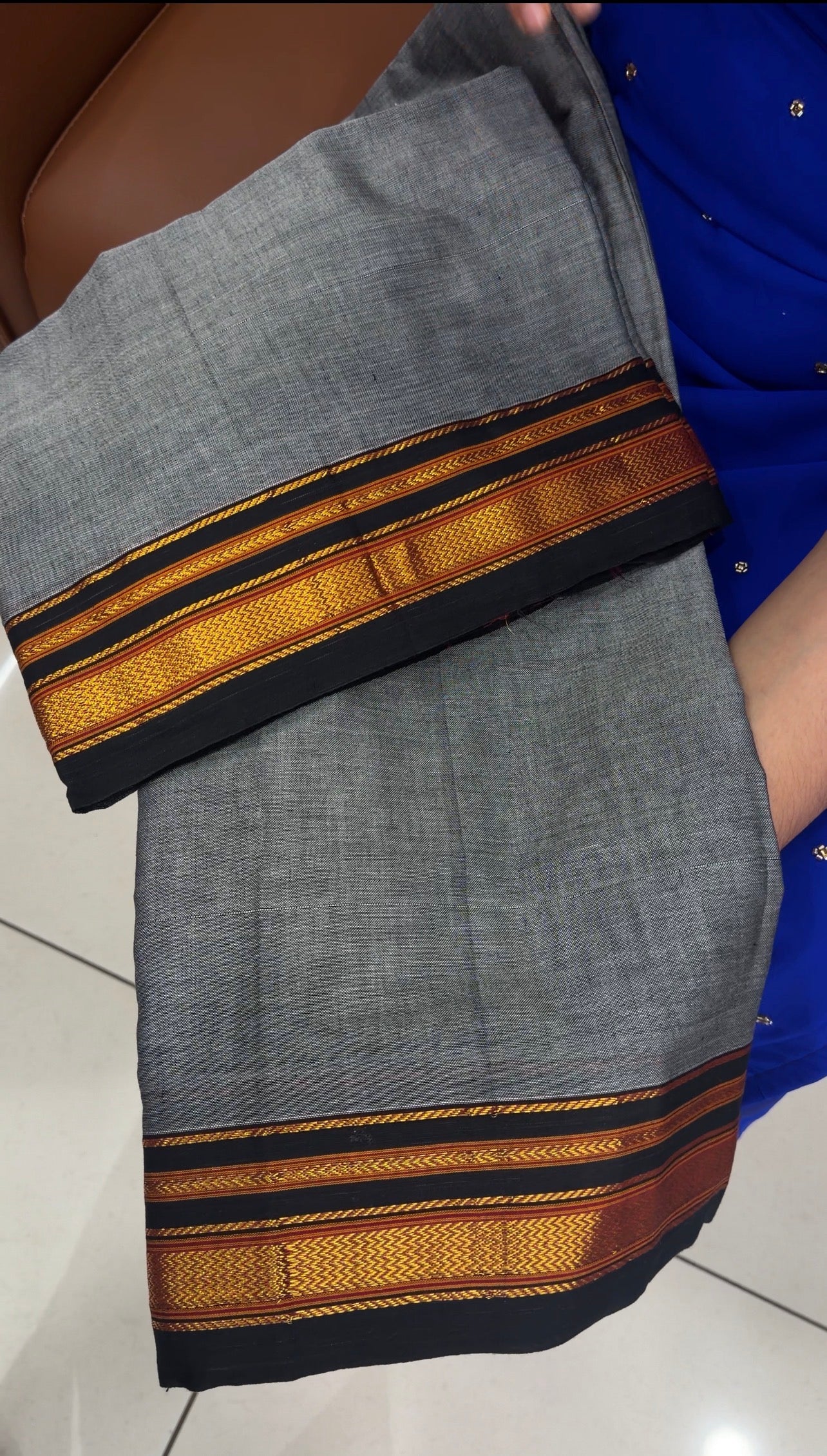HANDLOOM COTTON UNSTITCHED SALWAR SUITS - IHA 33768