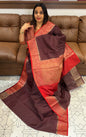 SEMI KATAN SAREES - IHA 18658