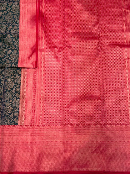DESIGNER KANCHIPURAM  SAREES - IHA 34656