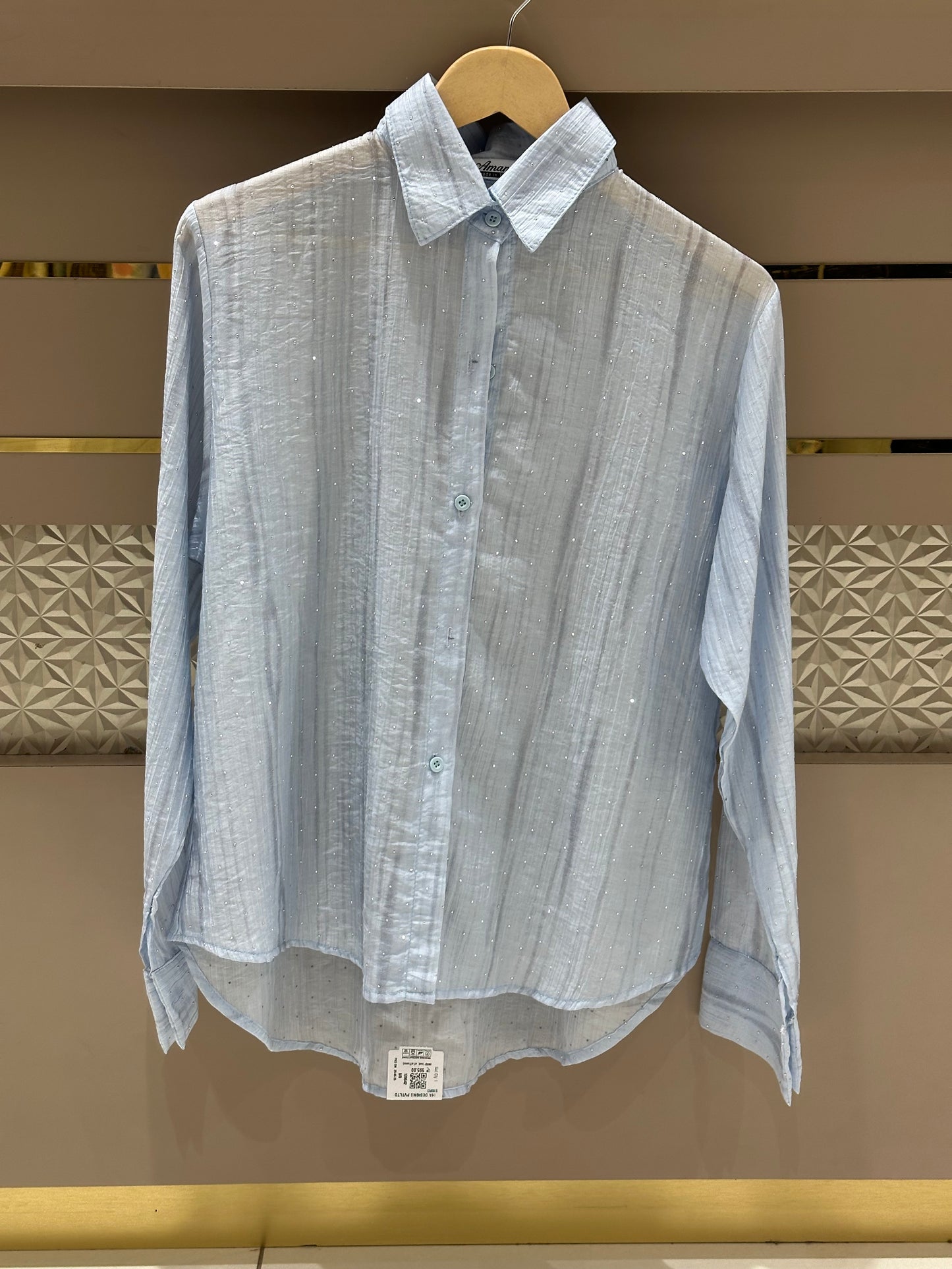 INDO WESTERN SHORT TOP - IHA 24387