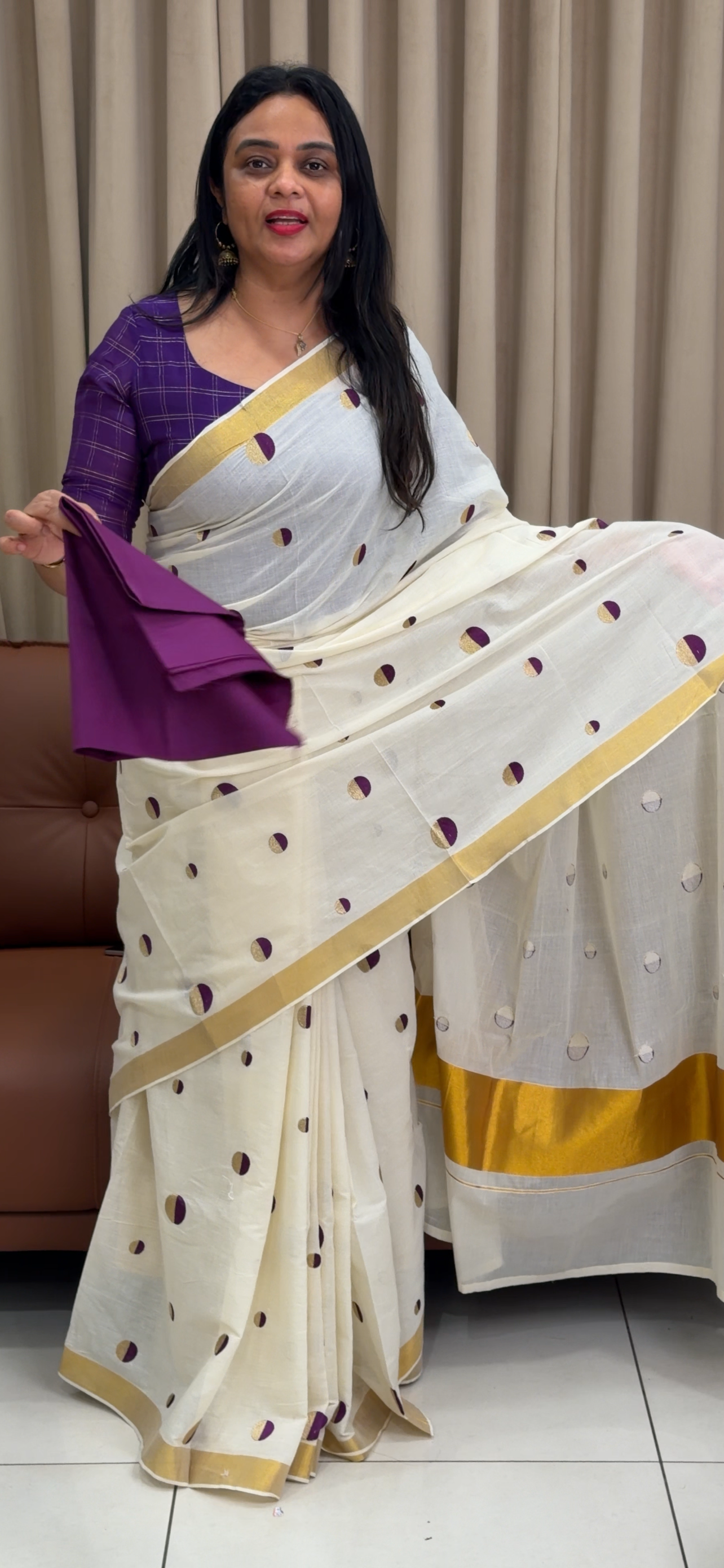 FORWARD KERALA COTTON SAREES - IHA 33863
