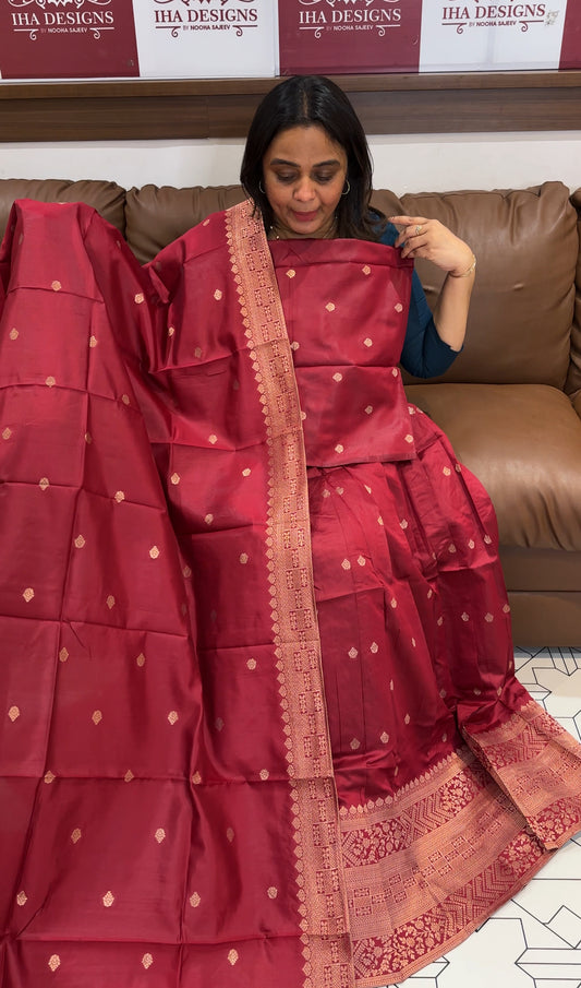 SEMI STITCHED DAVANI SETS - IHA 27195