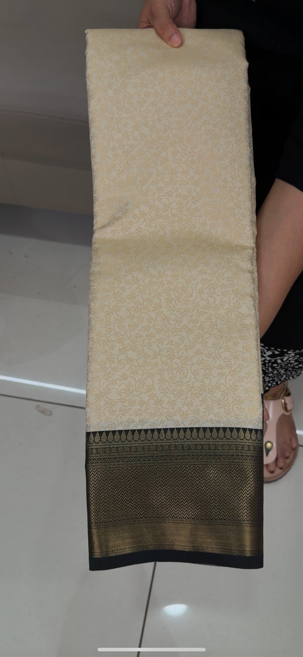 SEMI BROCADE SAREES - IHA 29182