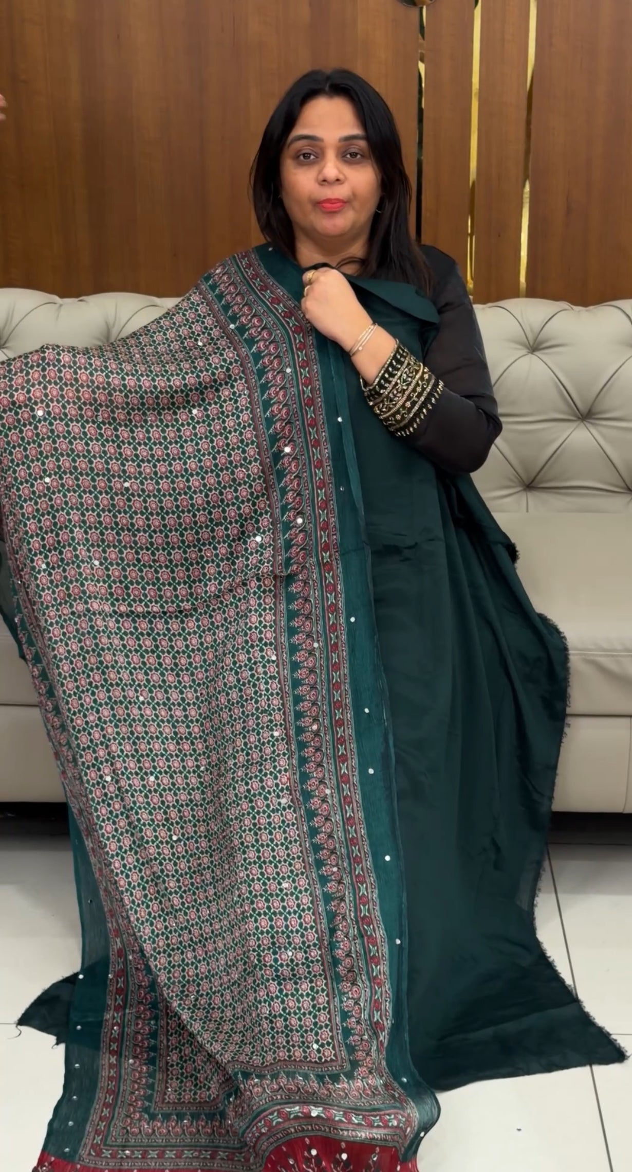 SEMI RAW SILK UNSTITCHED SALWAR SUITS - IHA 29078