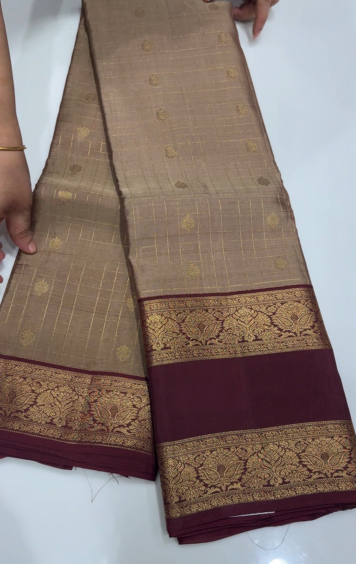SOFT SILK KANCHIPURAM SILK SAREES - IHA 35470