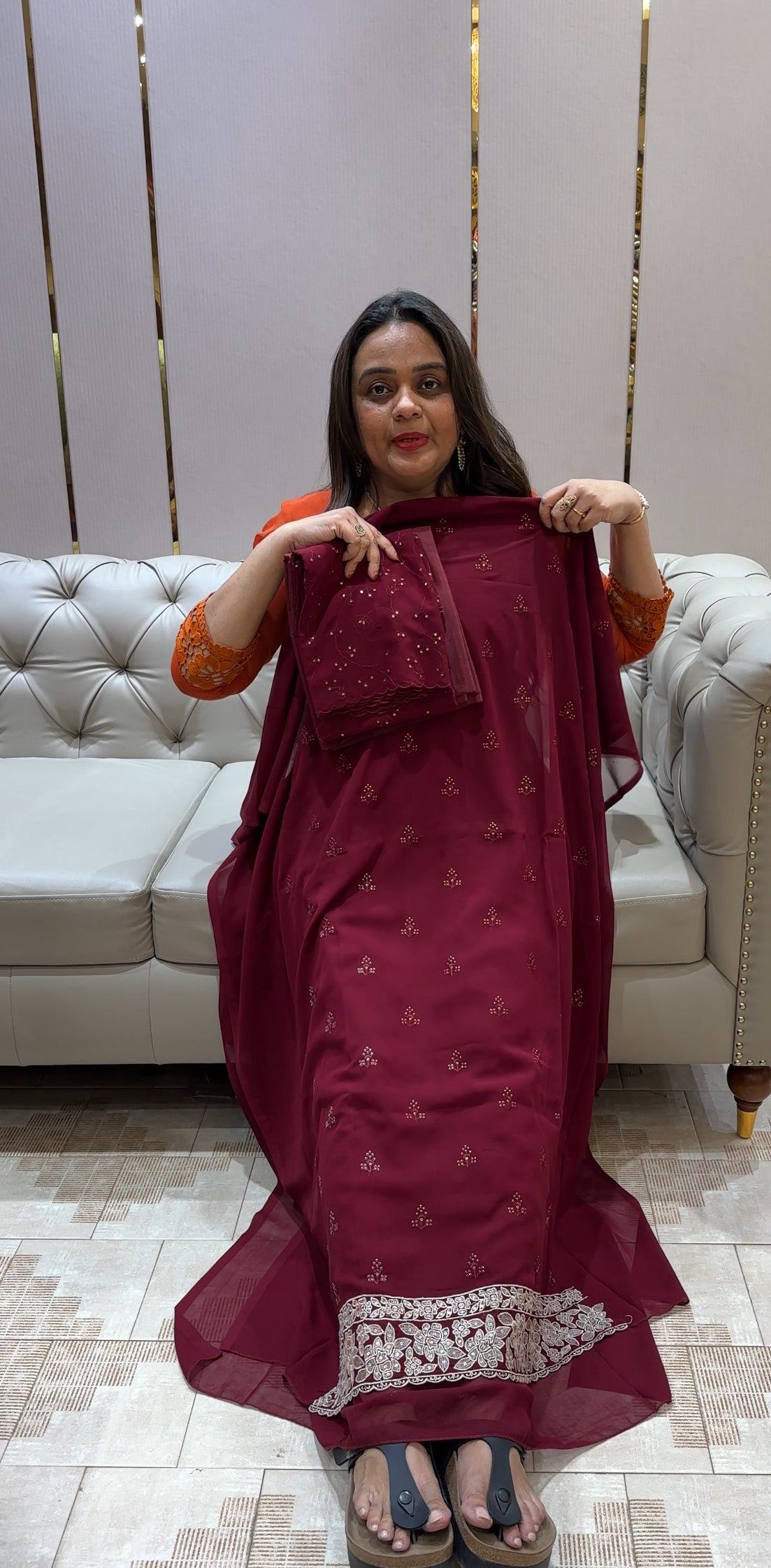 BUDGET BUY UNSTITCHED SALWAR SUITS - IHA 22510