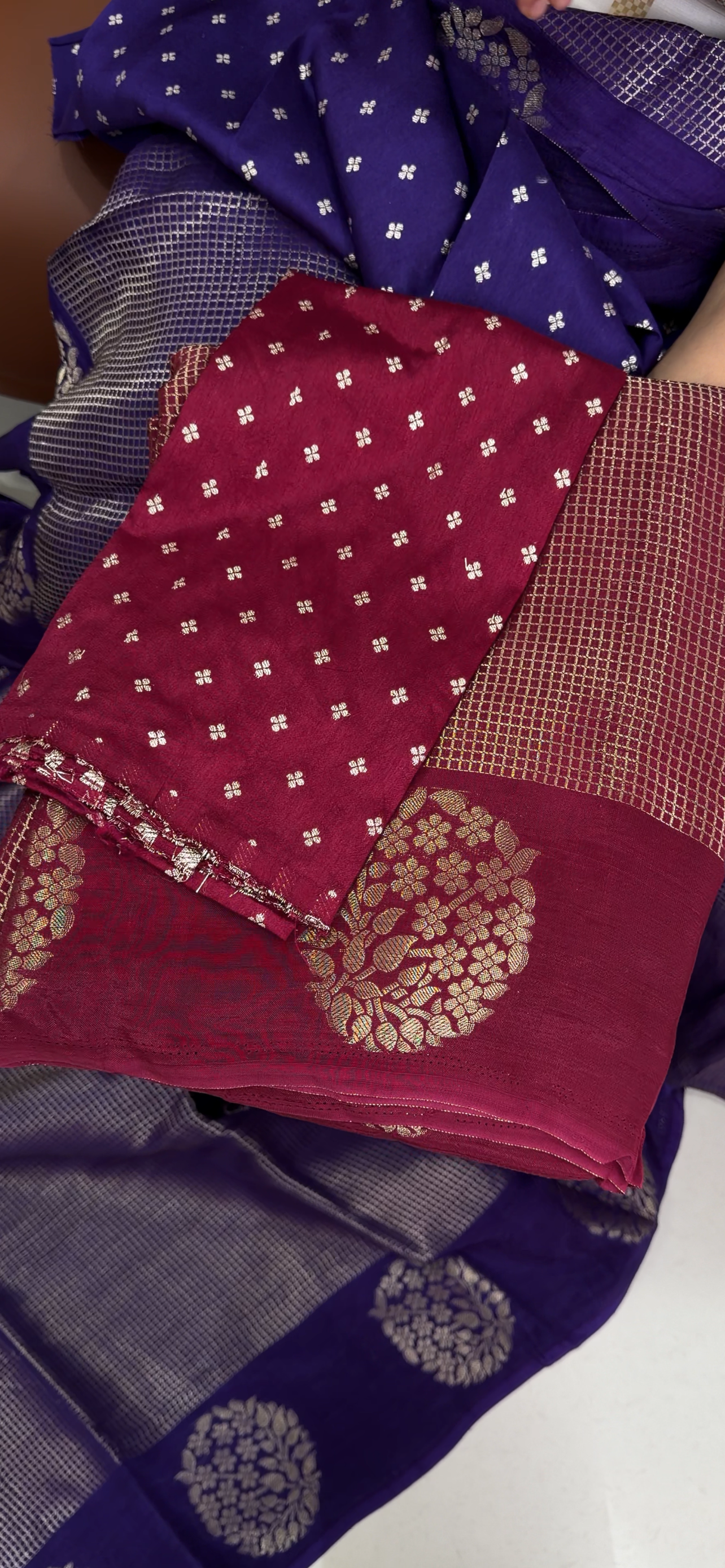 VISCOSE CRAPE SAREES - IHA 34100