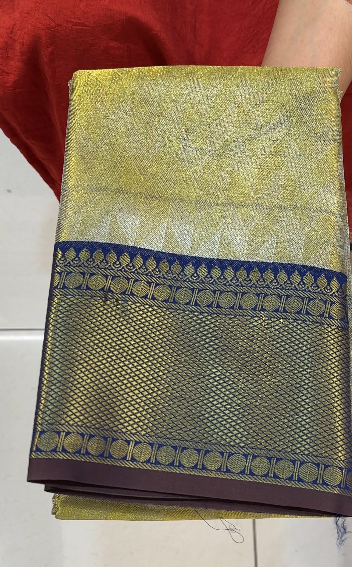 SEMI TISSUE SAREES - IHA 24507