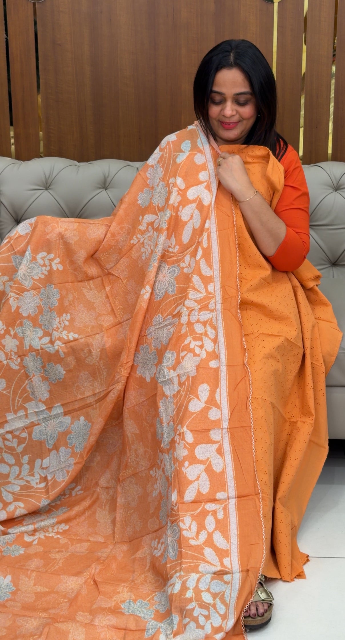 COTTON HAKOBA UNSTITCHED SALWAR SUITS - IHA 29667