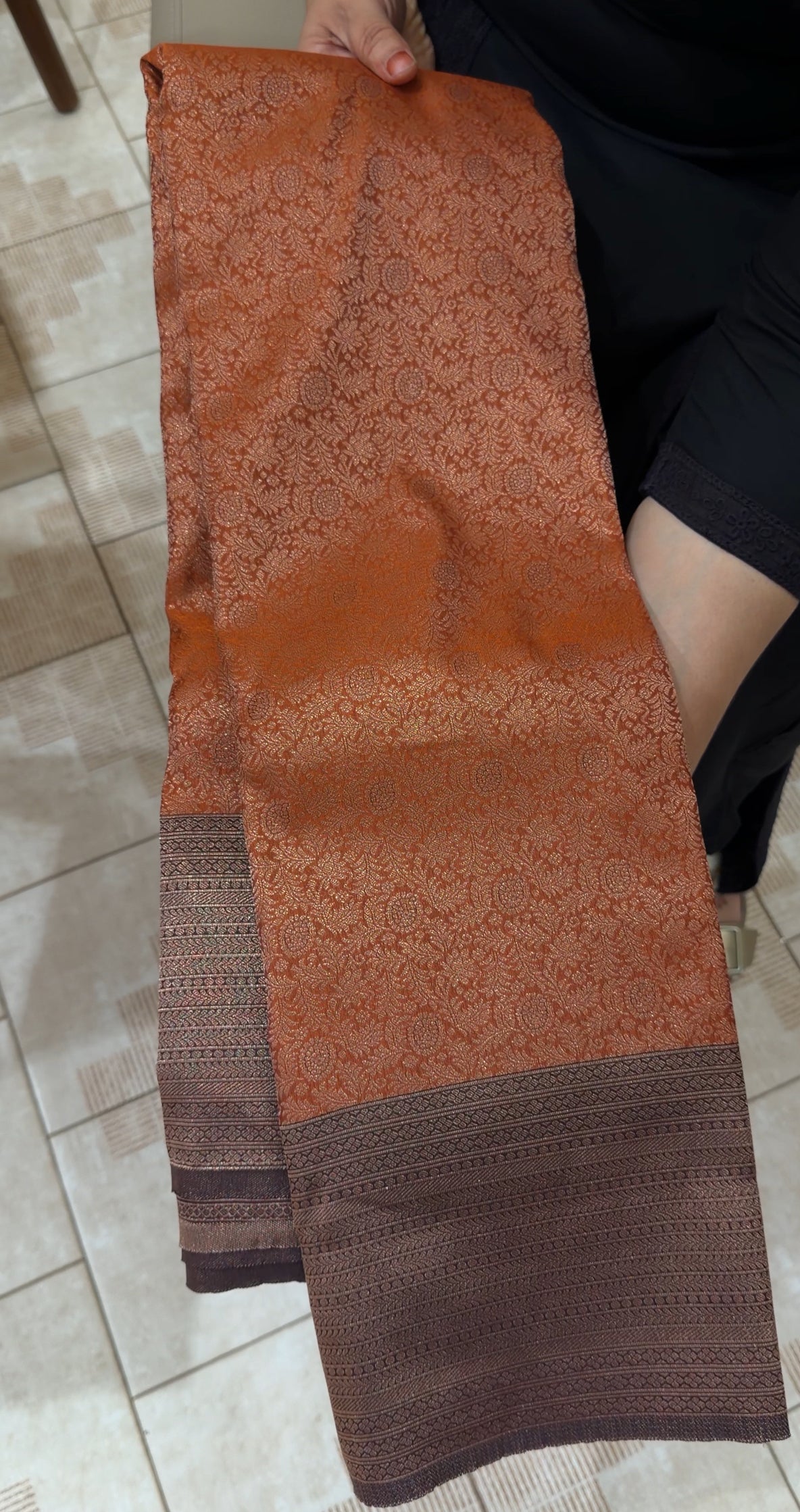 SEMI KANCHIPURAM SAREES - IHA 30204