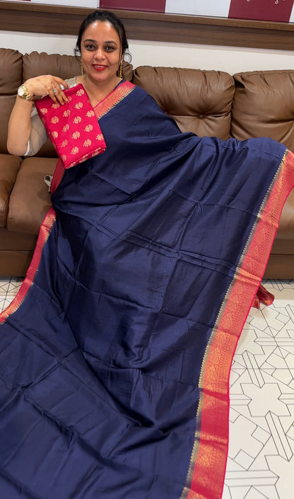 SILK BANARASI SAREE - IHA 16474