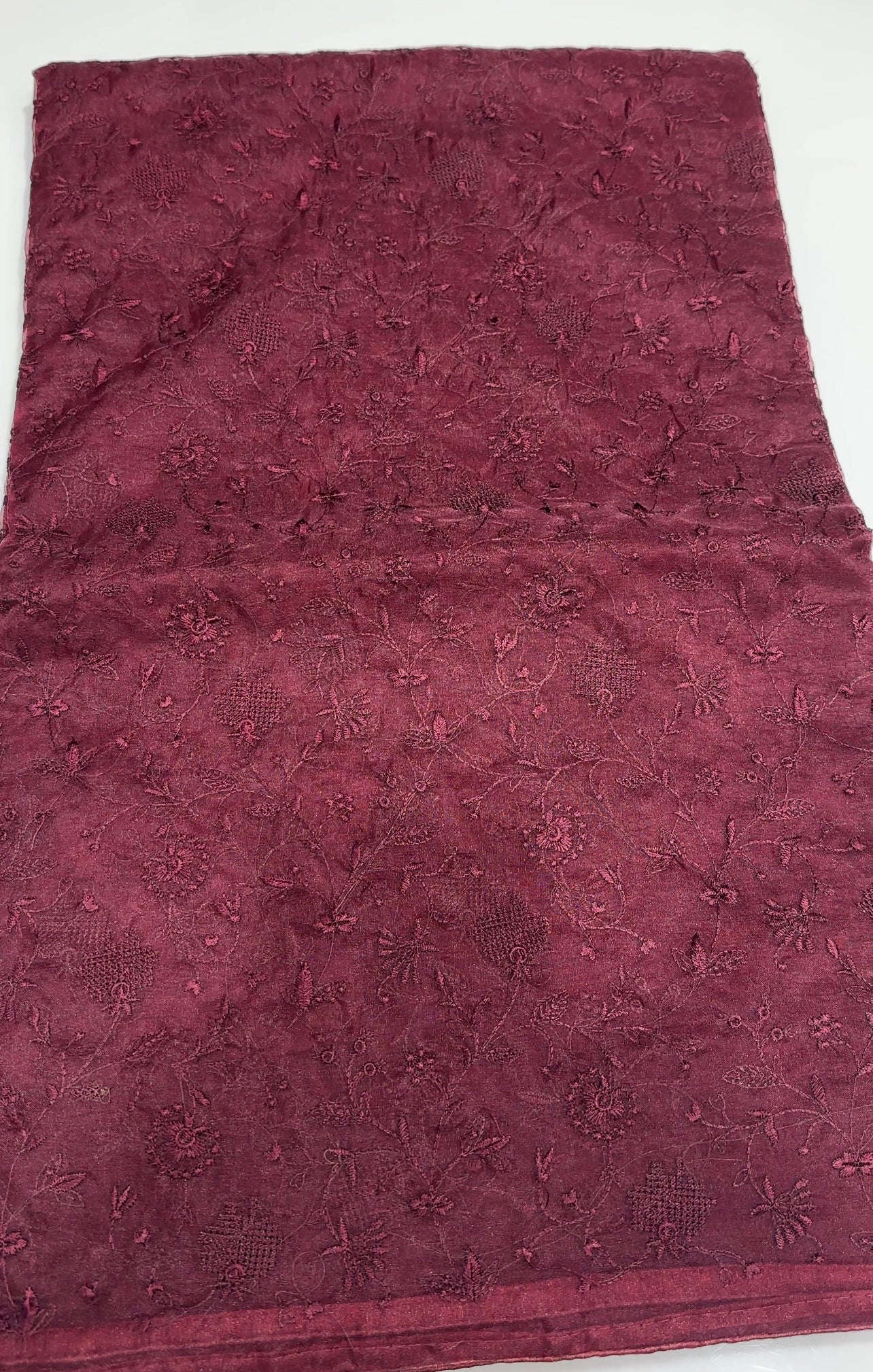 NYLON ORGANZA SAREES - IHA 27142