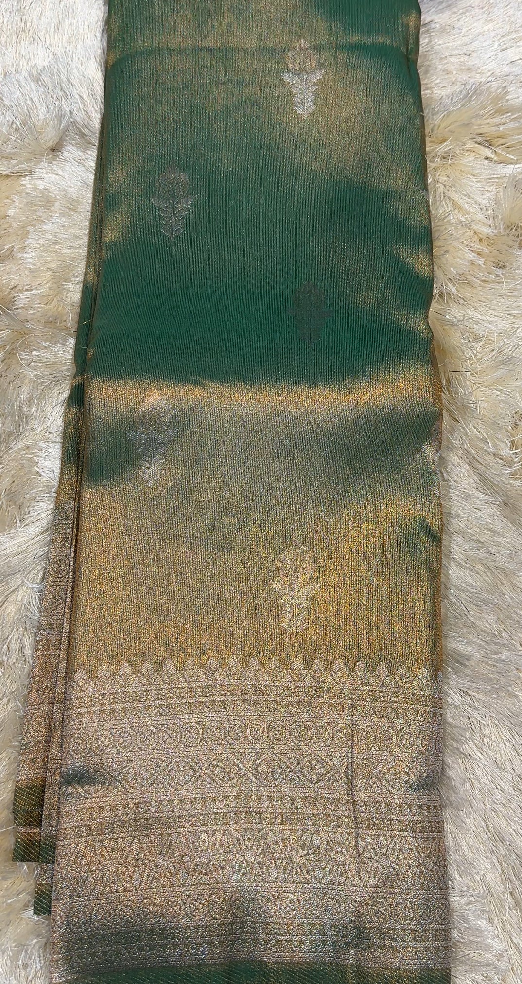 SEMI TISSUE SAREES - IHA 27811