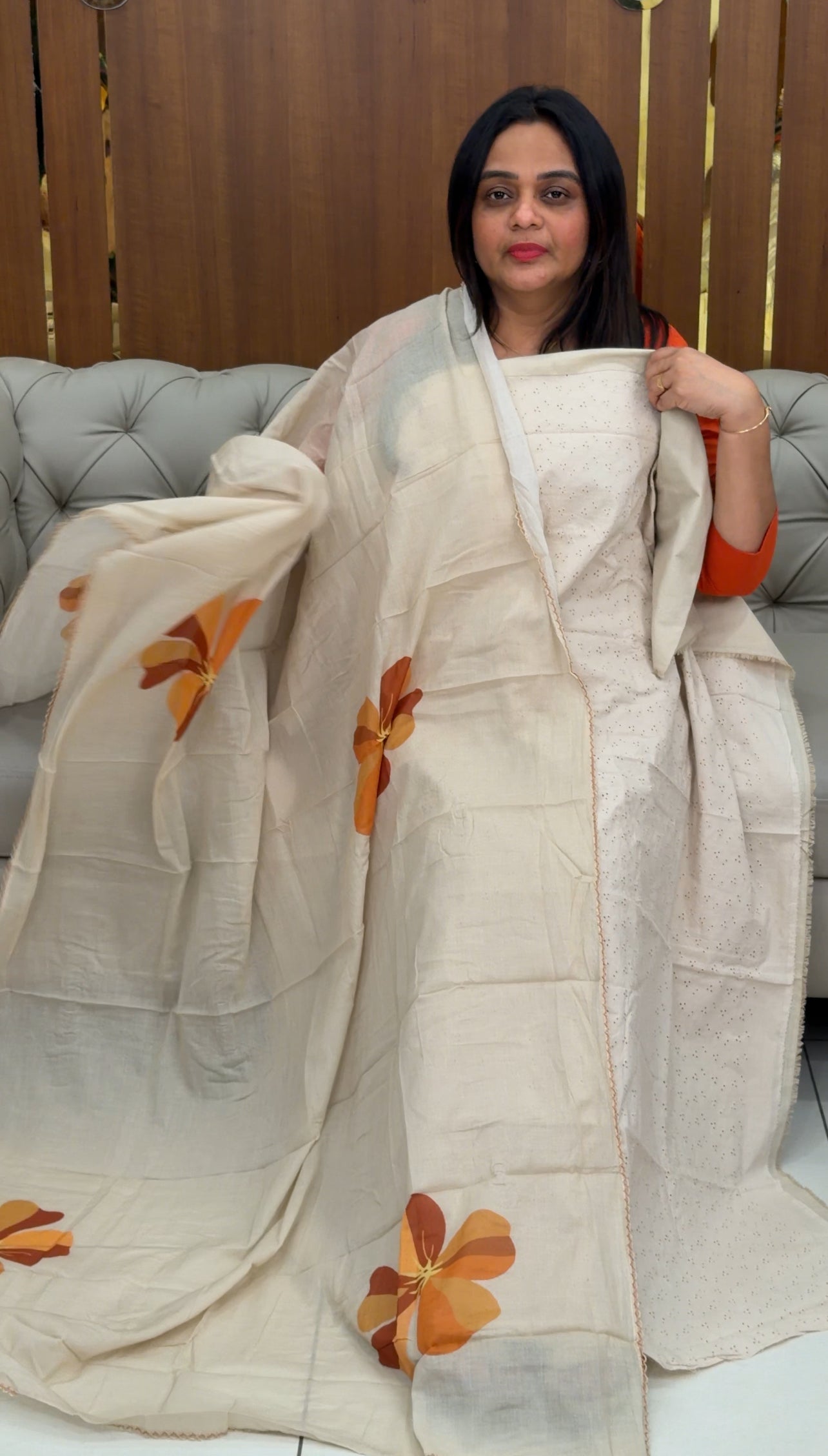 COTTON HAKOBA UNSTITCHED SALWAR SUITS - IHA 29667