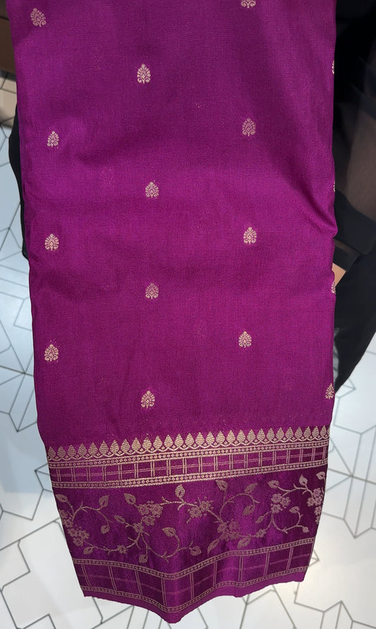 SEMI KATAN SAREES - IHA 26211